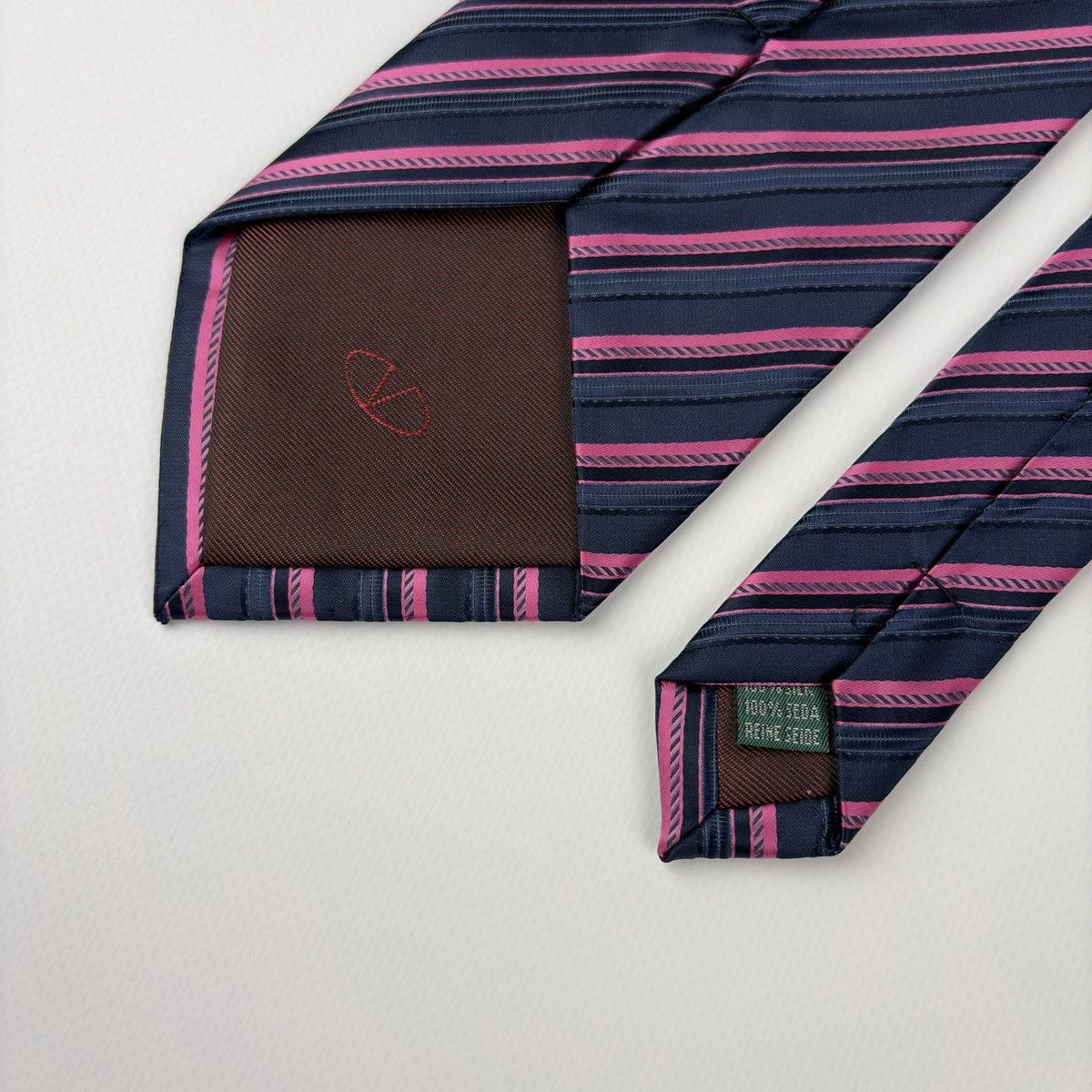 Valentino Valentino Silk striped Tie Size ONE SIZE - 5 Thumbnail