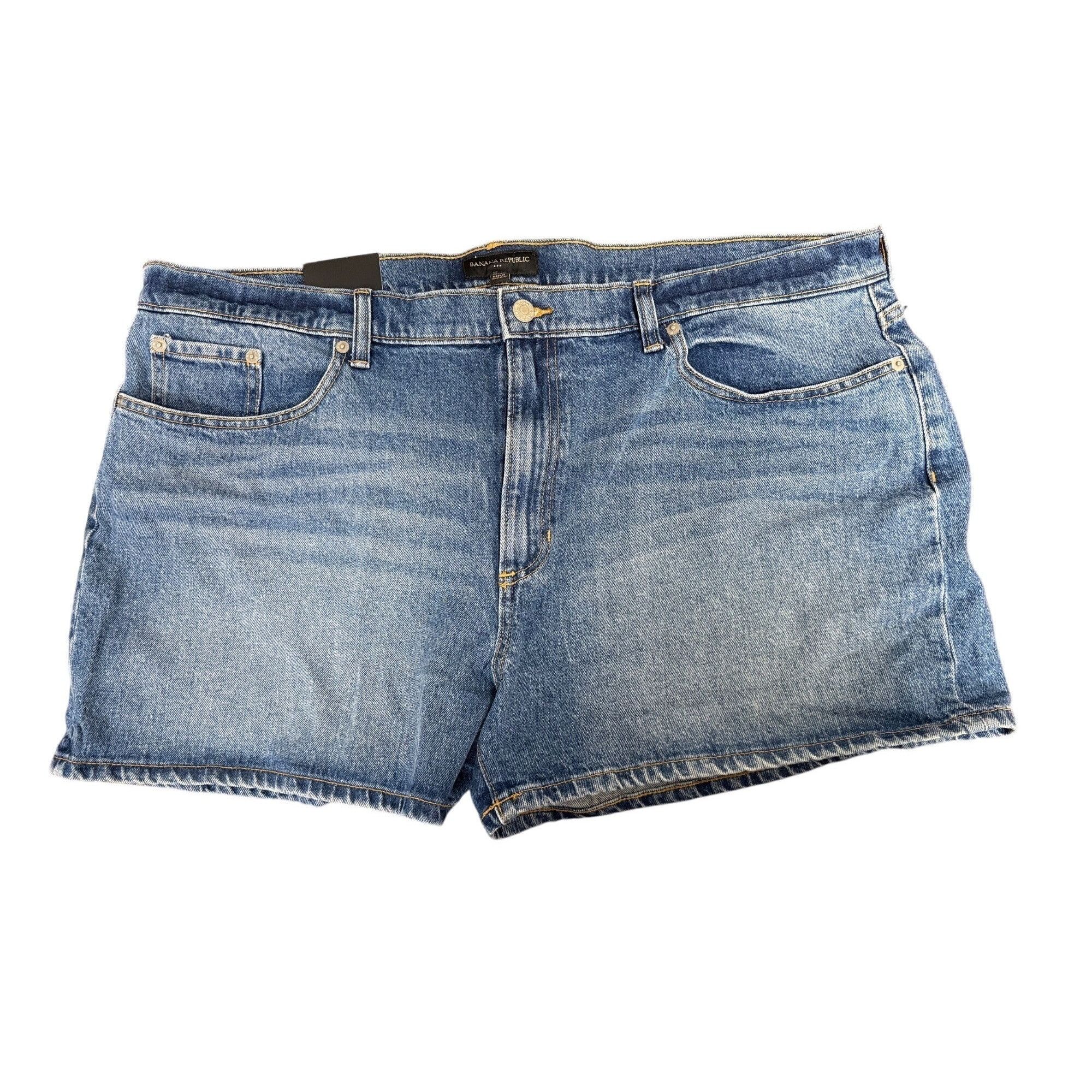 Banana Republic Banana Republic Classic Denim Shorts 35/20 Mid Rise Slim Fit Size 35" - 1 Thumbnail