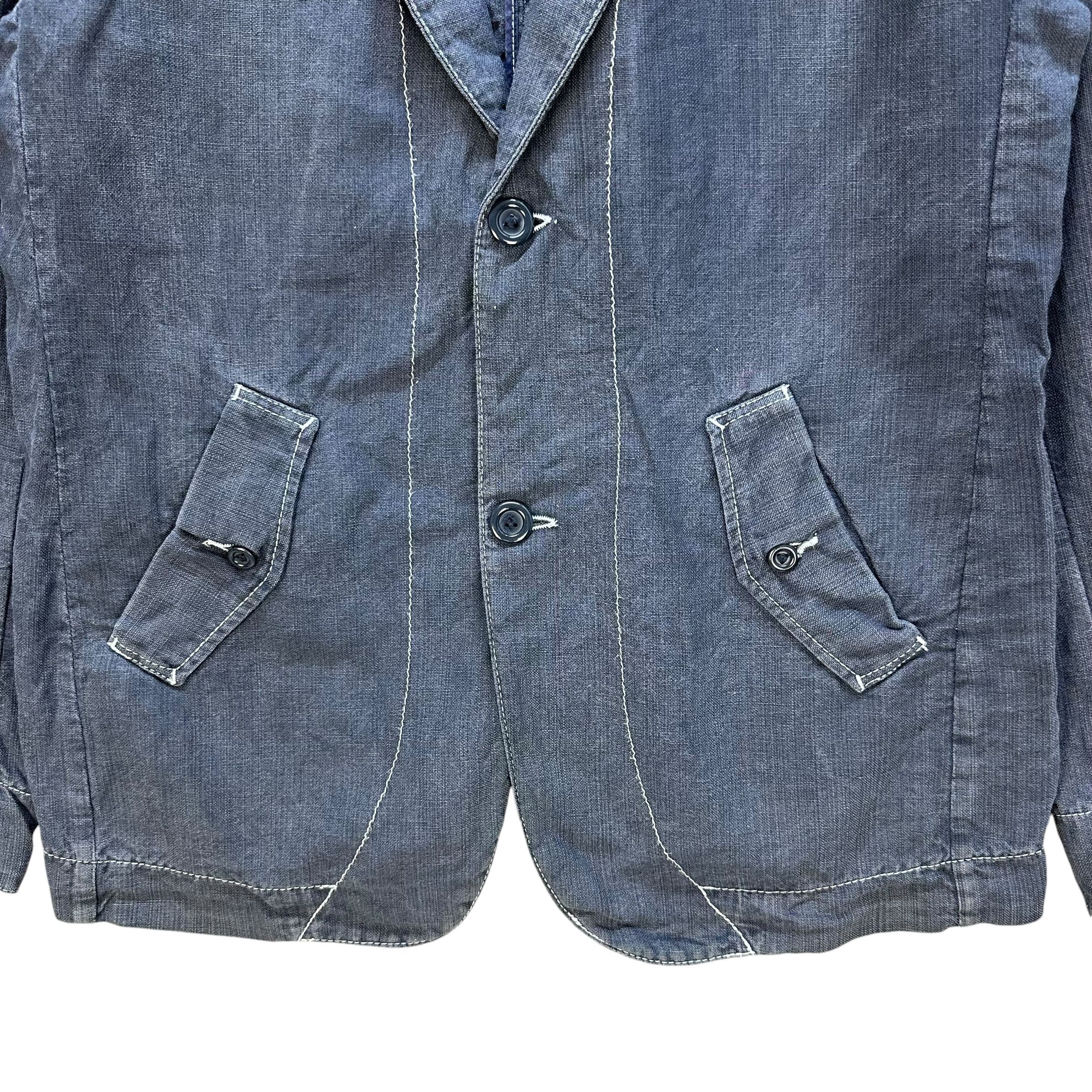 Diesel DIESEL Linen Cotton Rayon Casual Work Jacket #A55-1276 Size US L / EU 52-54 / 3 - 3 Thumbnail