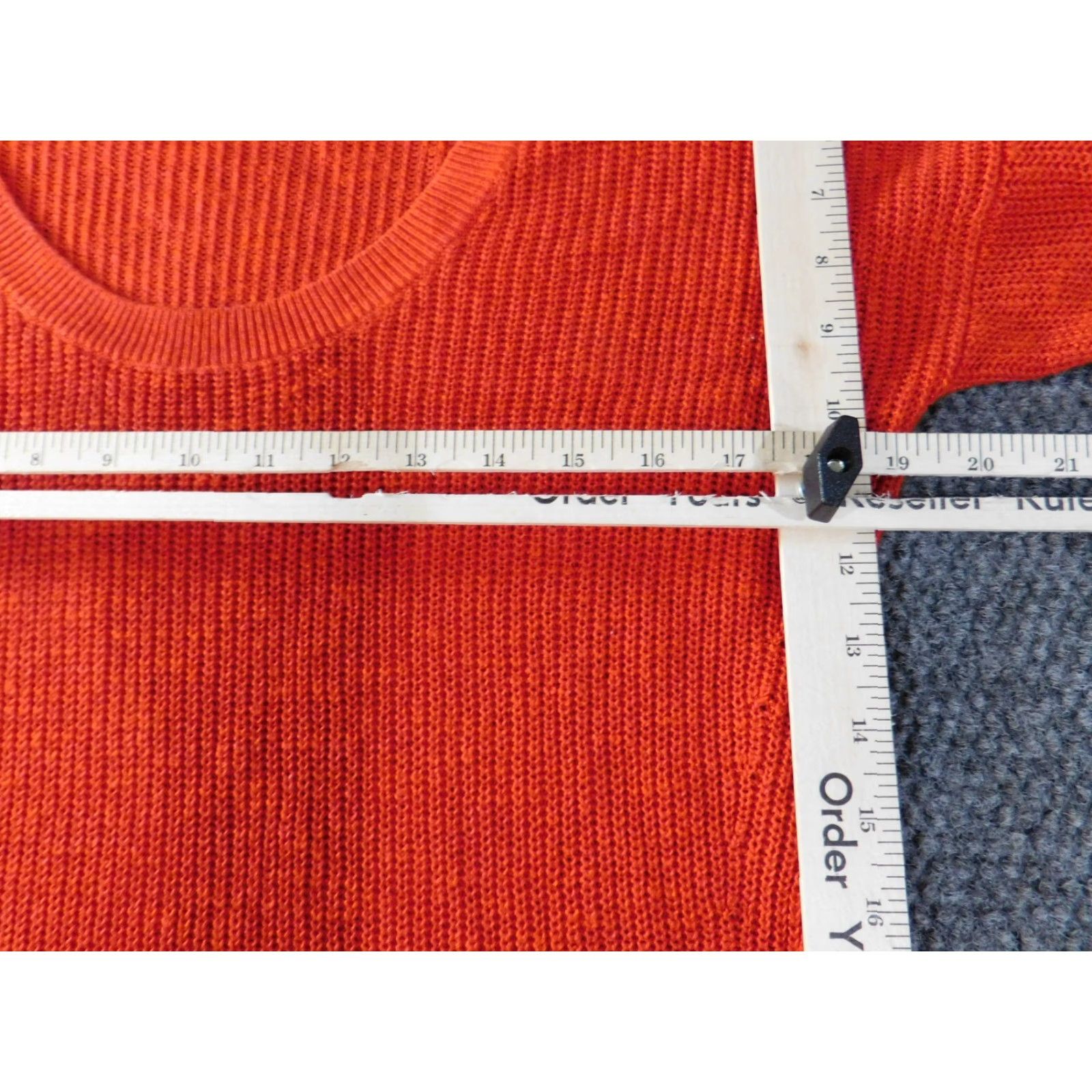 Banana Republic banana republic Womens Sweater Small orange pullover knit Crewneck Linen Viscose Raglan Long Sleeve Cable-Knit Solid Winter Stretch Regular Womens Size S / US 4 / IT 40 - 5 Thumbnail