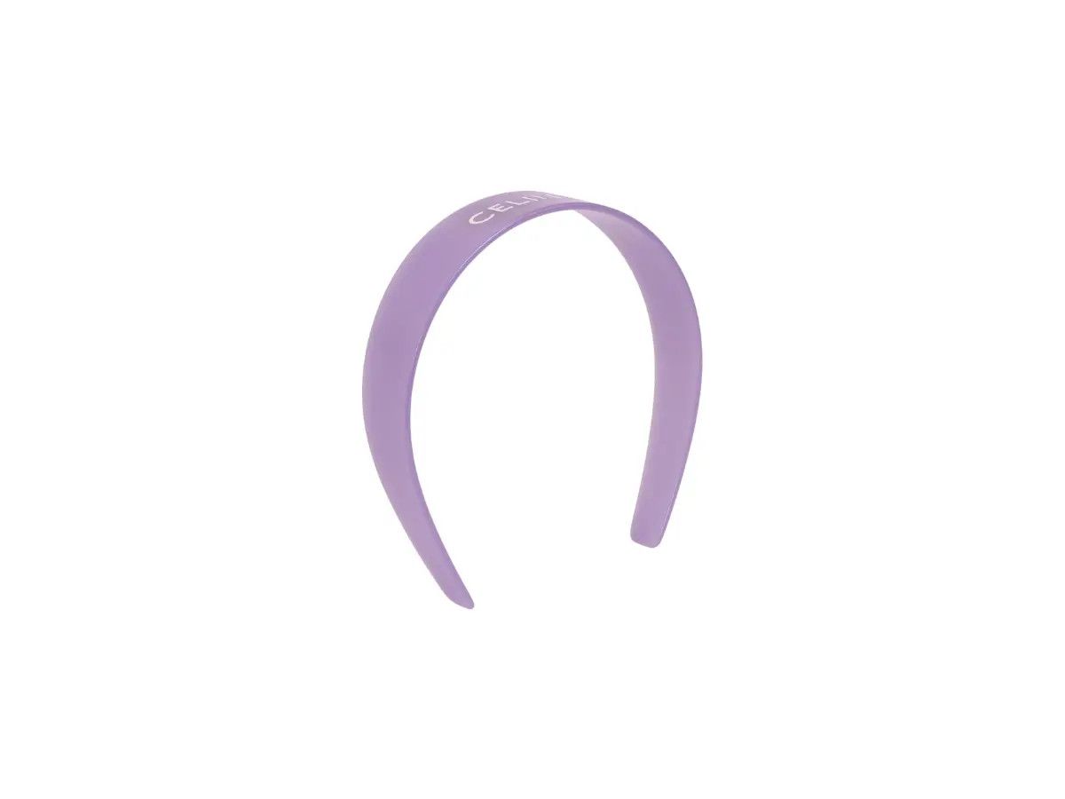 Celine o1bcso1str0225 46Y376CLA Size: OS / Hair Band in Lilac Size ONE SIZE - 2 Thumbnail