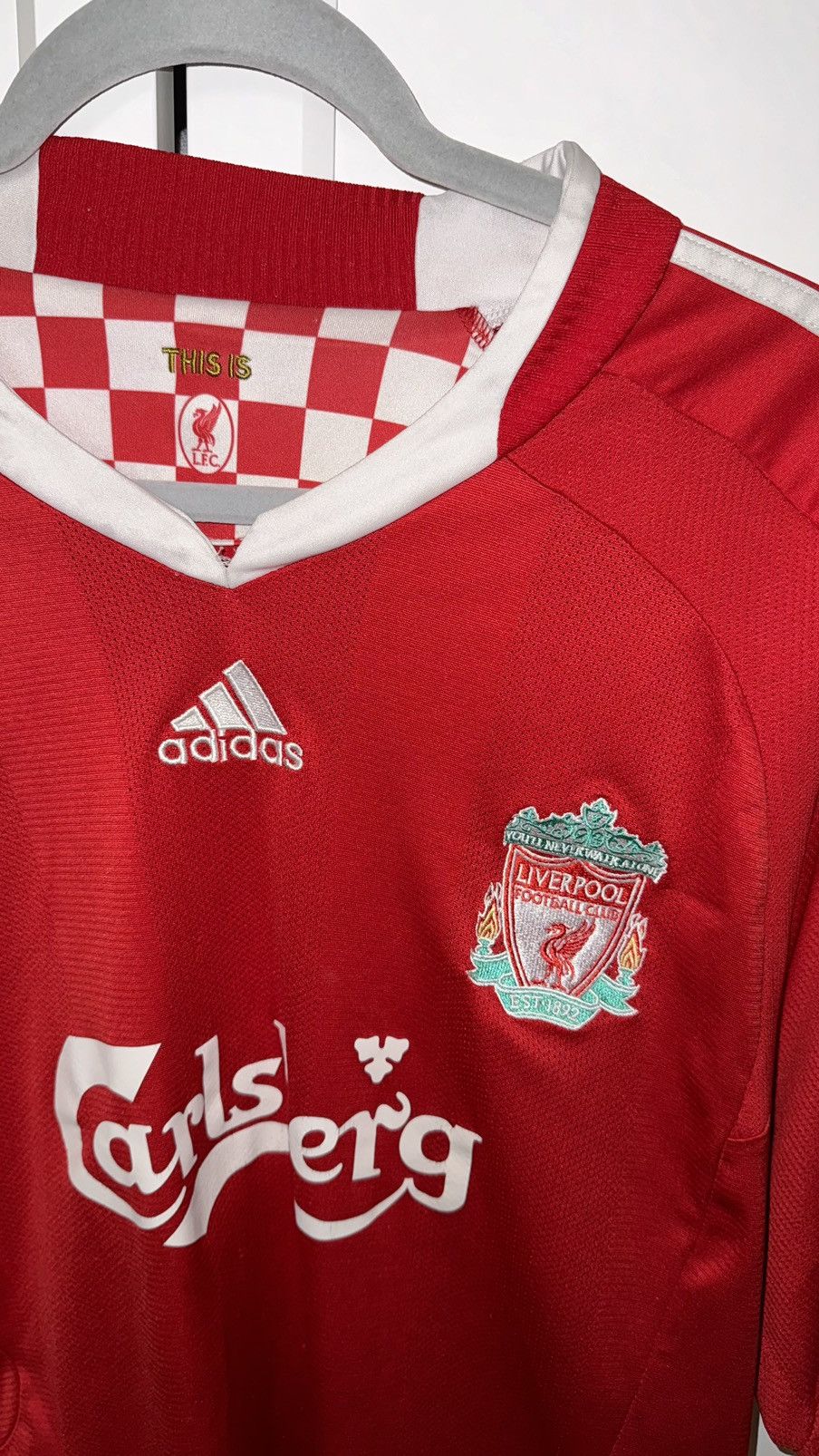 Adidas Adidas Liverpool Torres 9 vintage home jersey 2008-09 rare Size US XL / EU 56 / 4 - 4 Thumbnail