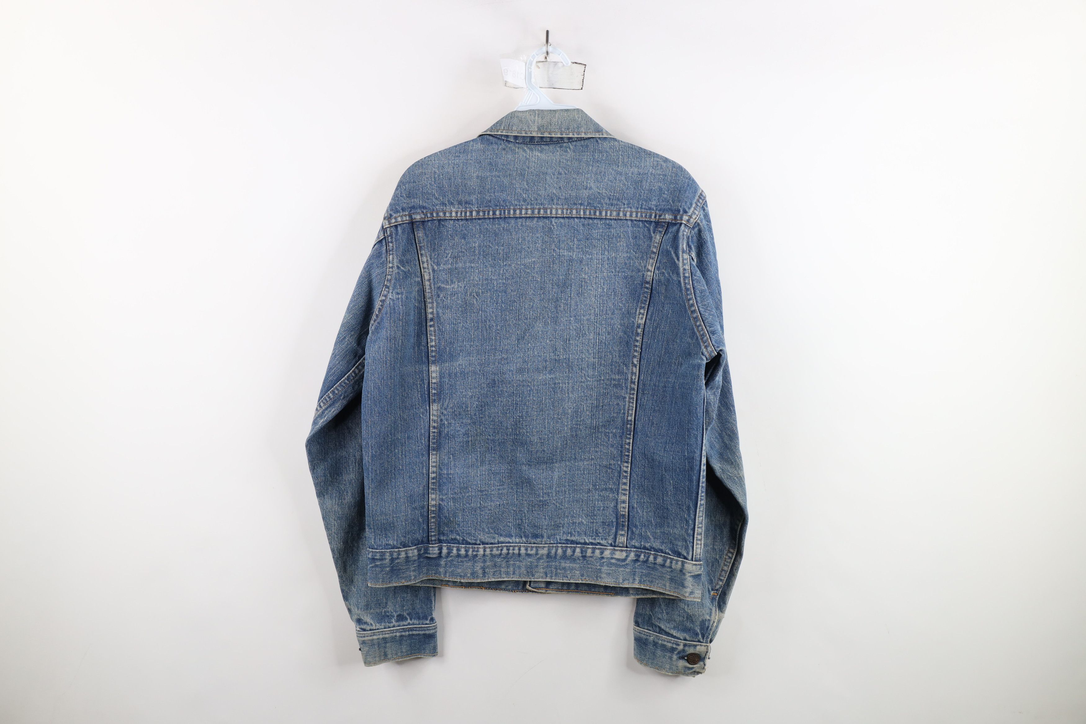 Vintage Vintage 60s 70s Streetwear Denim Jean Trucker Jacket USA Size US M / EU 48-50 / 2 - 12 Thumbnail
