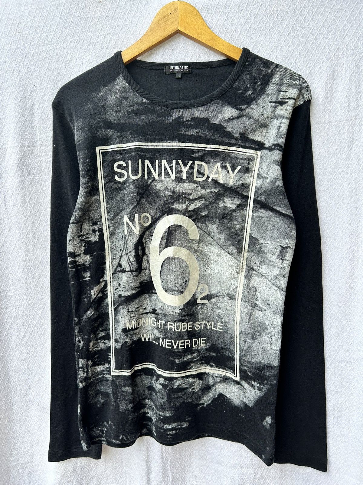 If Six Was Nine 💸BINDINGOFFER💸In the attic poem sunny day longsleeve Size US L / EU 52-54 / 3 - 1 Thumbnail