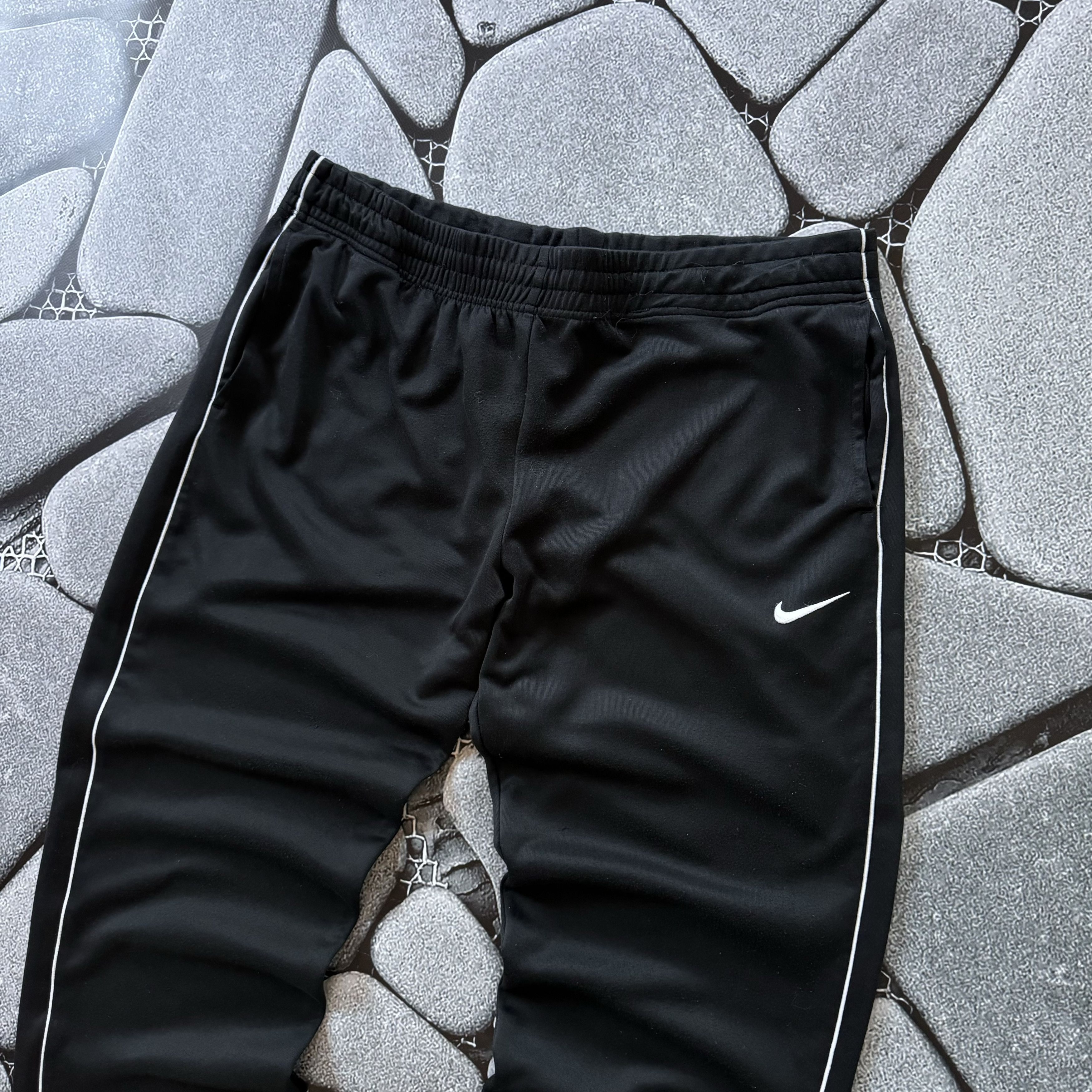 Nike × Vintage NIKE VINTAGE STRIPE TRACK PANTS BAGGY DRILL Y2K Size US 34 / EU 50 - 3 Thumbnail