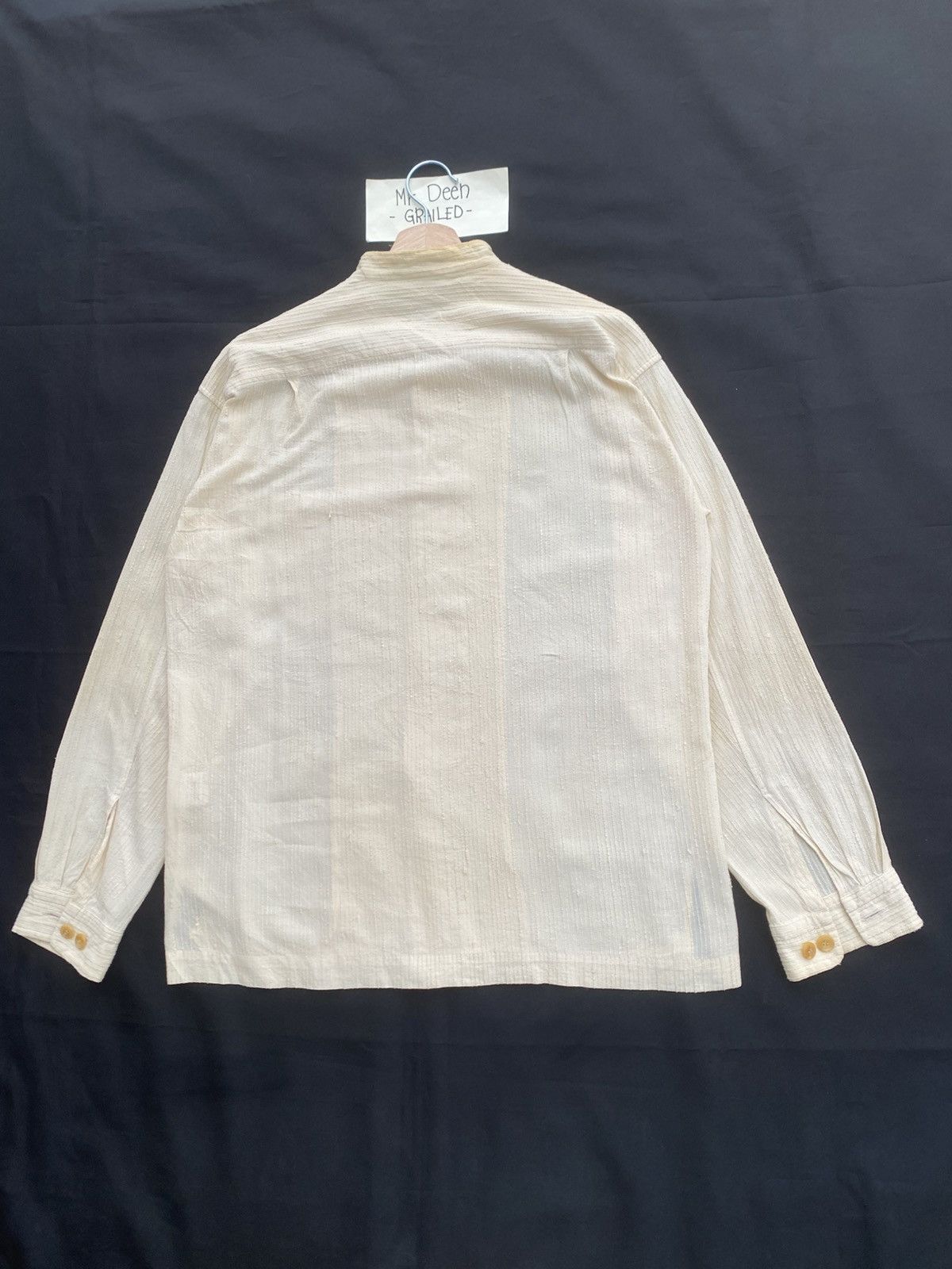 Issey Miyake Rare Vintage 90s Issey Miyake Men Longsleeve Buttons Shirt Size US M / EU 48-50 / 2 - 20 Thumbnail