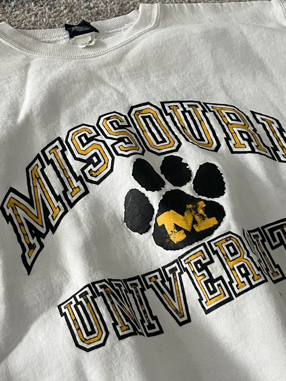 Jansport × Vintage Vintage Mizzou Crewneck sweatshirt medium Y2K Size US M / EU 48-50 / 2 - 2 Thumbnail