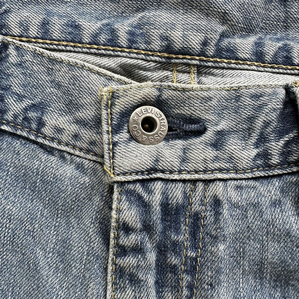 Japanese Brand Vintage Levi’s 503 Faded Distressed Faded Denim Jean Pant Size US 34 / EU 50 - 4 Thumbnail