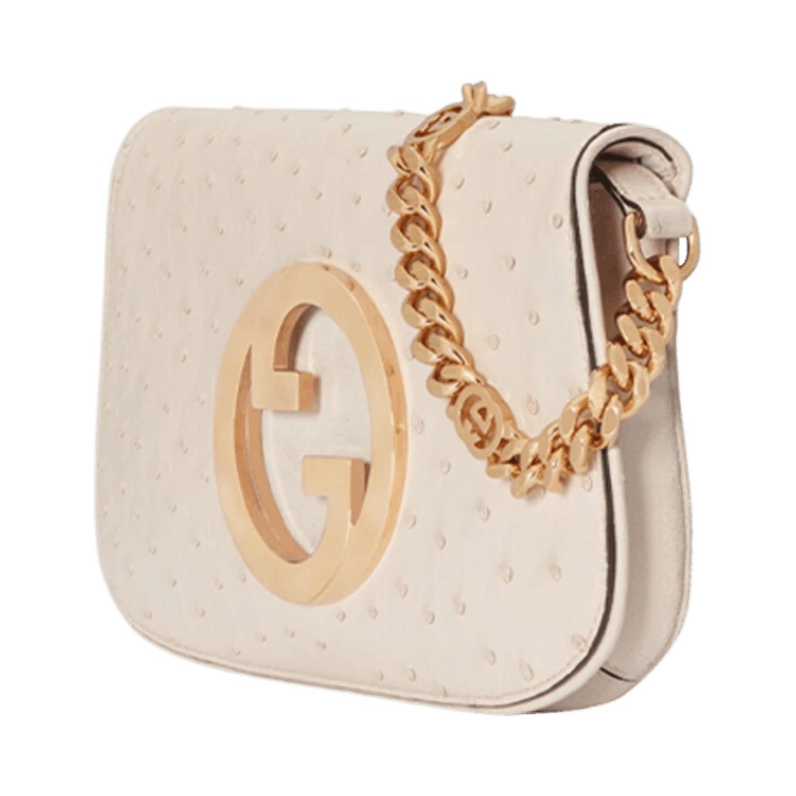Gucci o1la5ras0526 Size: OS / Gucci Blondie Ostrich Shoulder Bag Size ONE SIZE - 2 Thumbnail