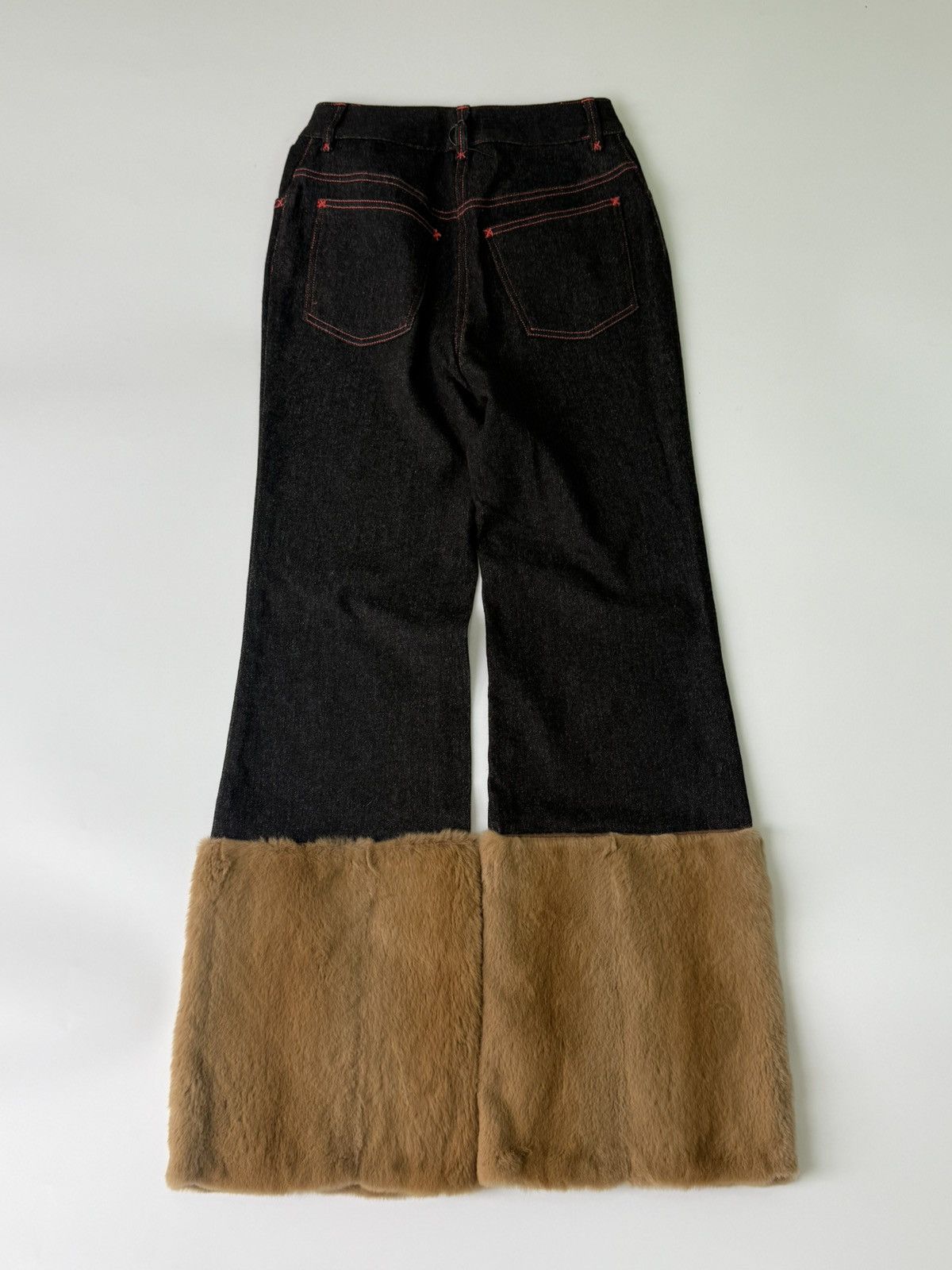Dolce & Gabbana Rare Dolce & Gabbana F/W 1999 Fur Cuff Pants Size 27" / US 4 / IT 40 - 3 Thumbnail