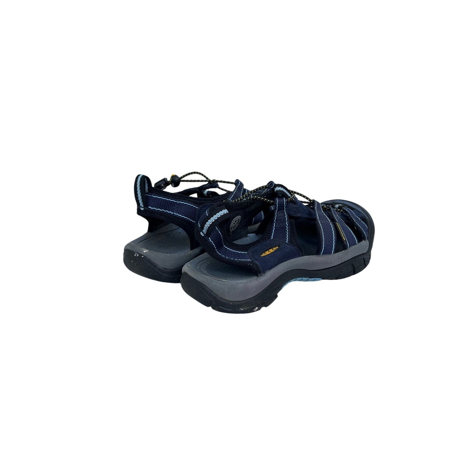 KEEN Keen Newport H2 Sandals Strappy Size 8 Navy Blue Yellow Size US 8 / IT 38 - 4 Thumbnail