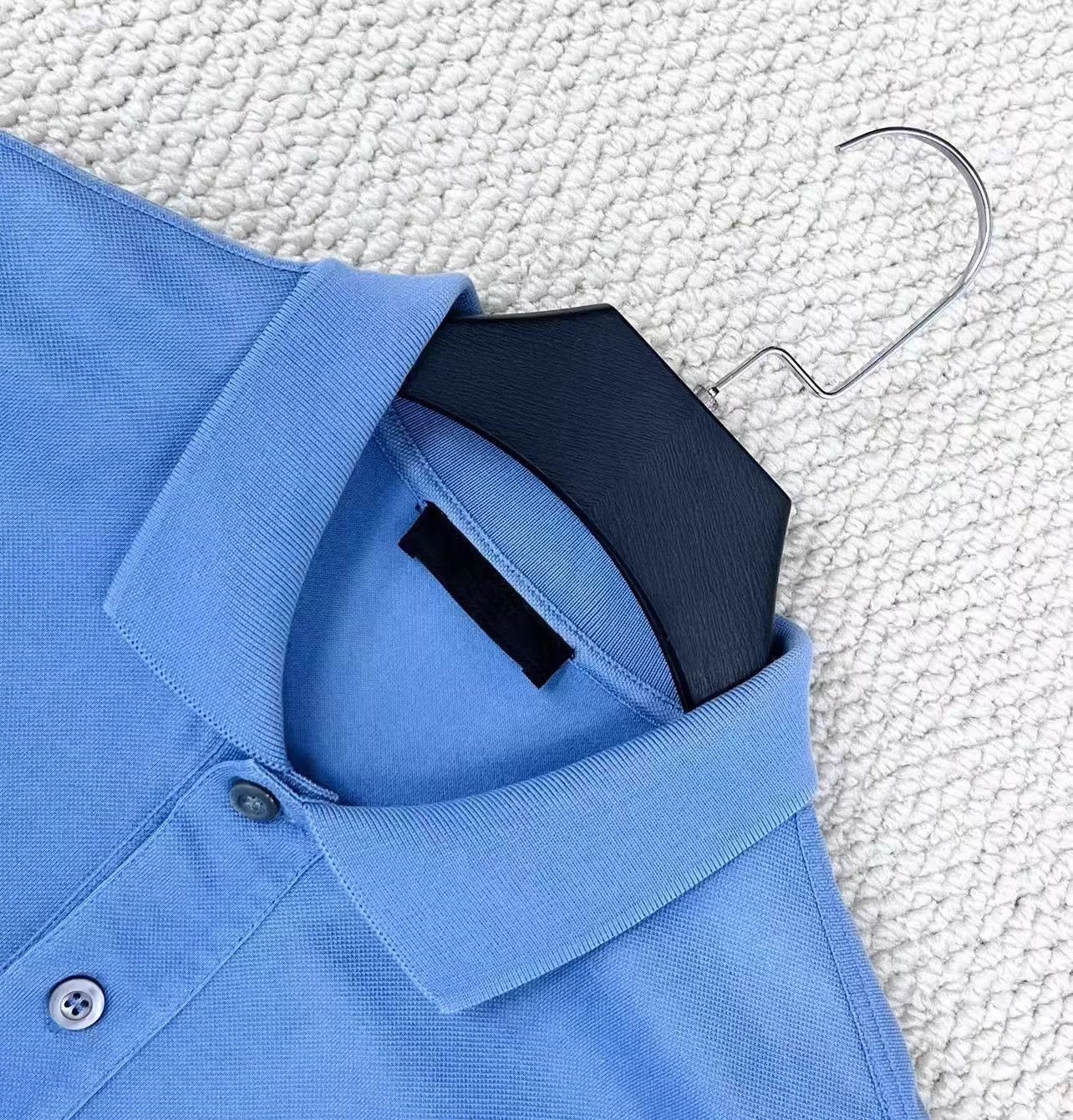 Prada Prada Sky Blue Tri Logo Polo S Unisex Size US S / EU 44-46 / 1 - 3 Thumbnail