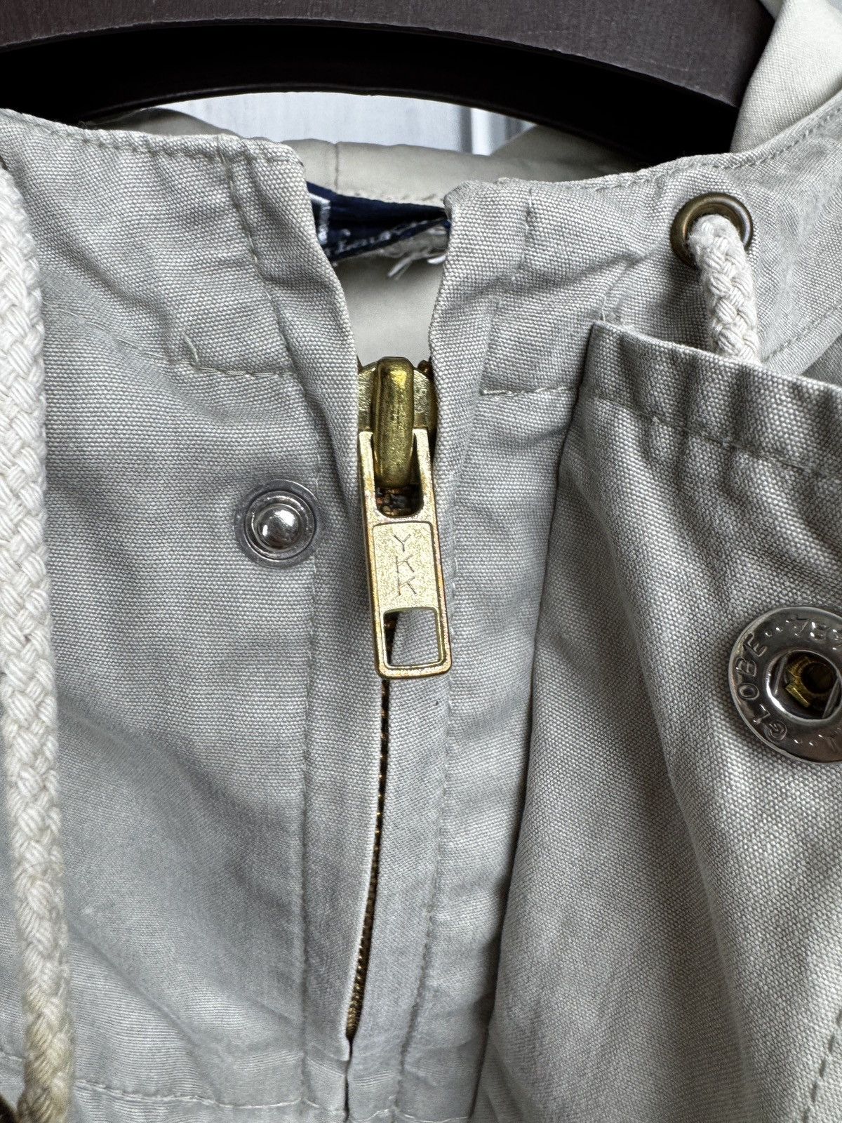 Polo Ralph Lauren Polo Ralph Lauren vintage 90s cotton blend beige gray jacket Size US M / EU 48-50 / 2 - 13 Thumbnail