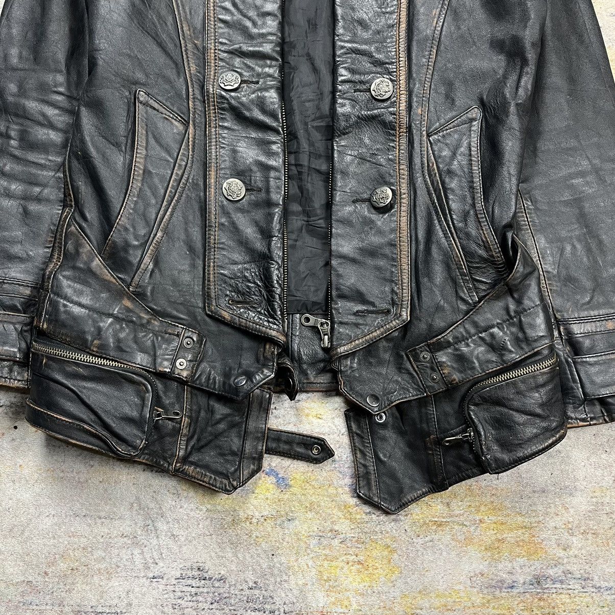 PPFM Very Rare PPFM Napoleon leather jacket vkei style Size US M / EU 48-50 / 2 - 8 Thumbnail