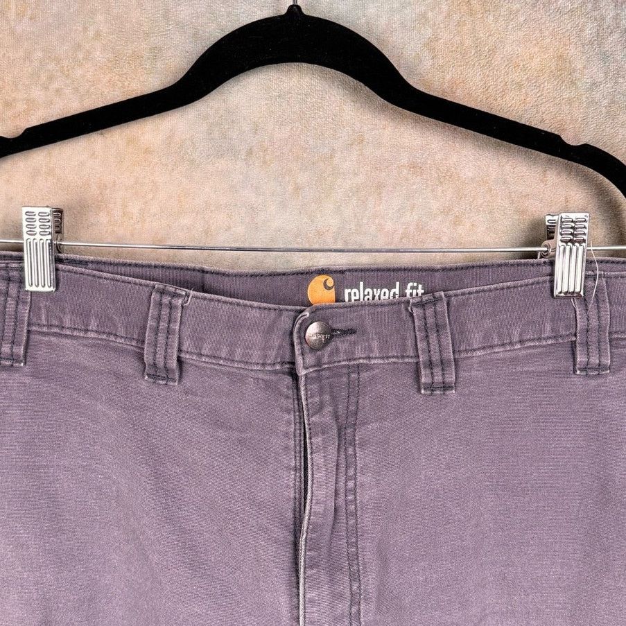 Carhartt × Vintage VTG 90s Carhartt Cargo Shorts Mens Sz 44 Gray Relaxed Fit Size US 44 / EU 60 - 6 Thumbnail