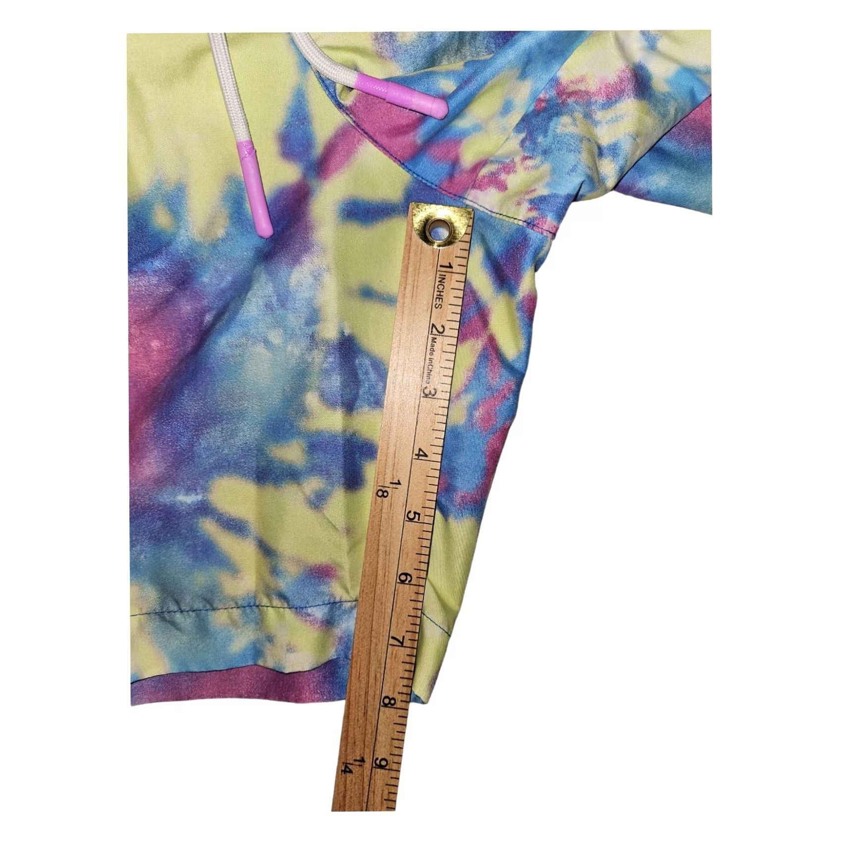 American Eagle Outfitters American Eagle Swim Trunks Men's Medium Tie Dye Draw String Pockets Beach Size ONE SIZE - 5 Thumbnail