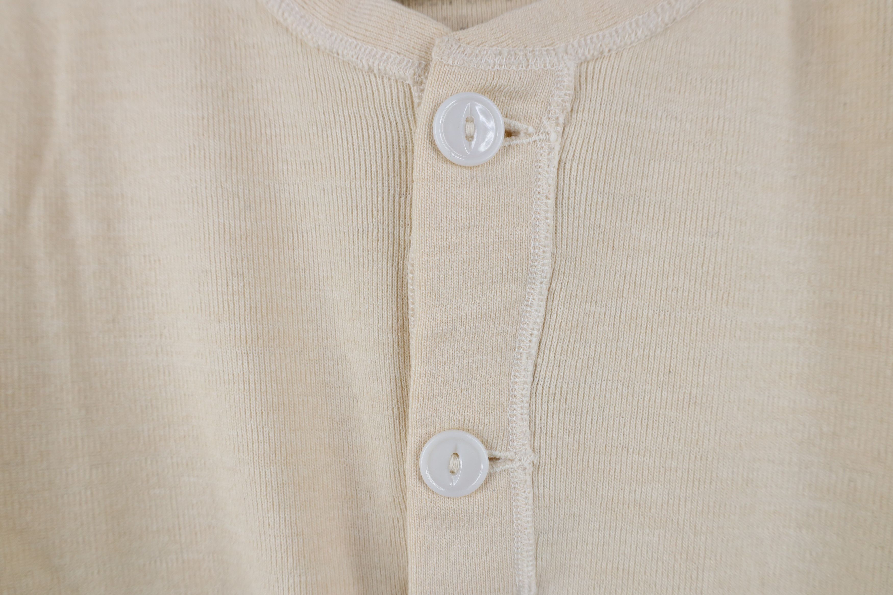 Vintage Vintage 50s Korean War Winter Undershirt Henley T-Shirt USA Size US S / EU 44-46 / 1 - 4 Thumbnail