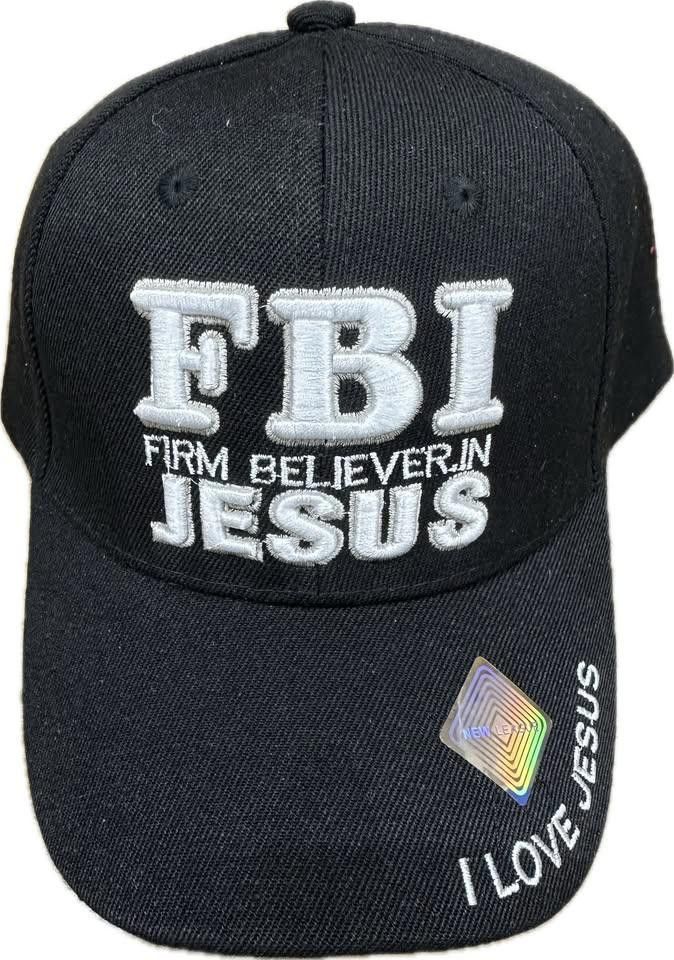 Designer Firm Believer in Jesus FBI Cap New Size ONE SIZE - 1 Thumbnail