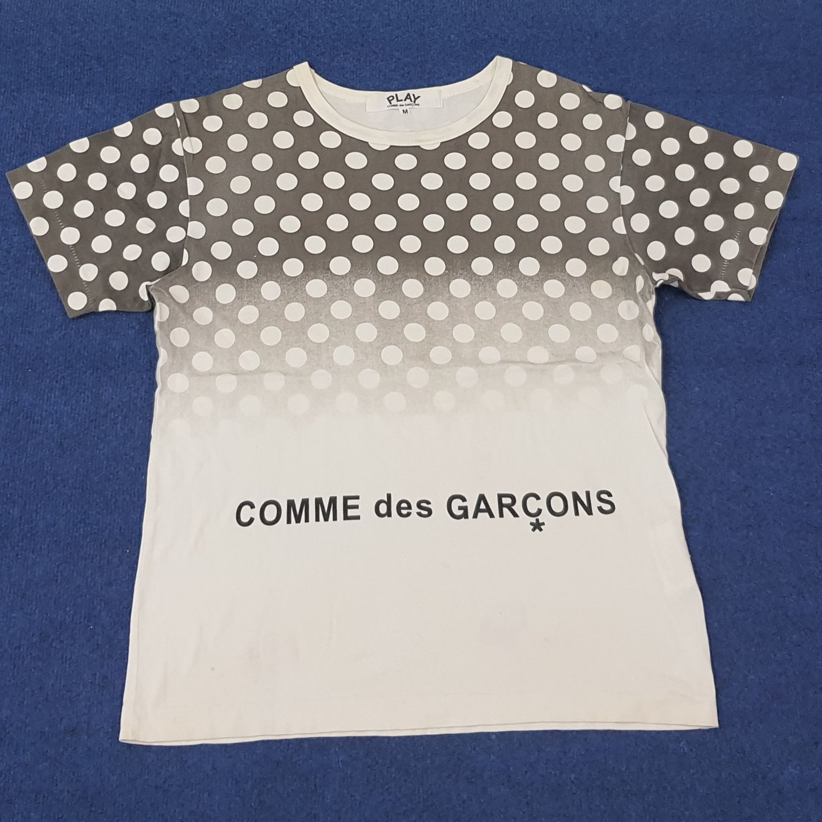 Comme des Garcons PLAY Vintage Comme Des Garcons PLAY Polka Dot Tshirt C249N119 Size US M / EU 48-50 / 2 - 1 Thumbnail