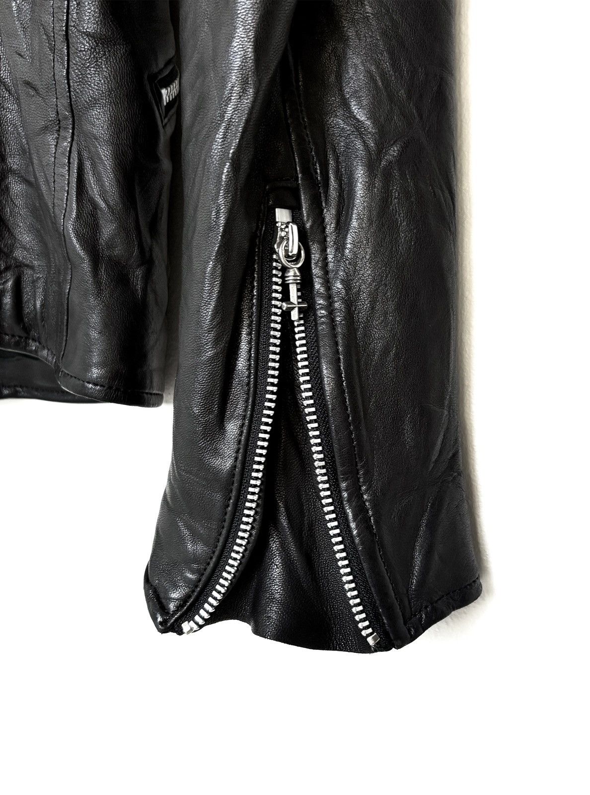 Japanese Brand Eyefunny Lambskin Leather Jacket Size US M / EU 48-50 / 2 - 8 Thumbnail