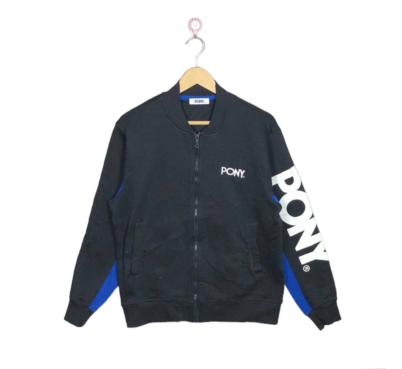 PONY × Vintage Vintage PONY Full Zipper Sweater Jacket Size US L / EU 52-54 / 3 - 1 Thumbnail