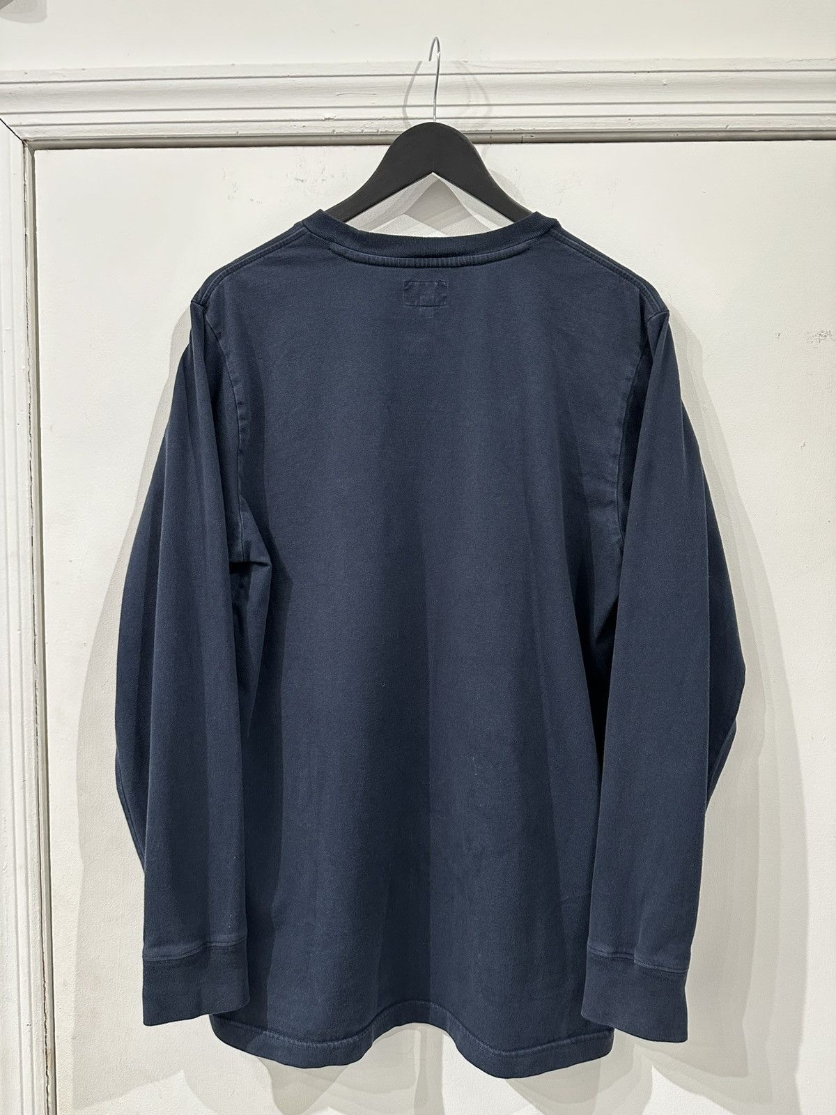 Supreme Supreme Small Logo Long Sleeve T-Shirt Navy Size L Size US L / EU 52-54 / 3 - 7 Thumbnail