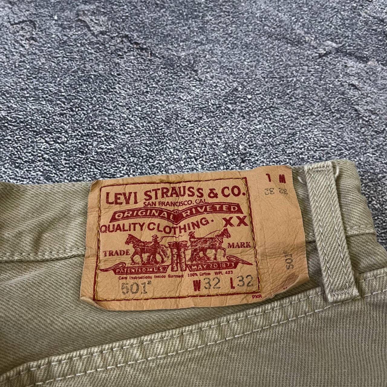 Vintage Vintage 90s Levis 501 Button Up Denim Baggy Y2K Jeans Mens Size US 32 / EU 48 - 15 Thumbnail