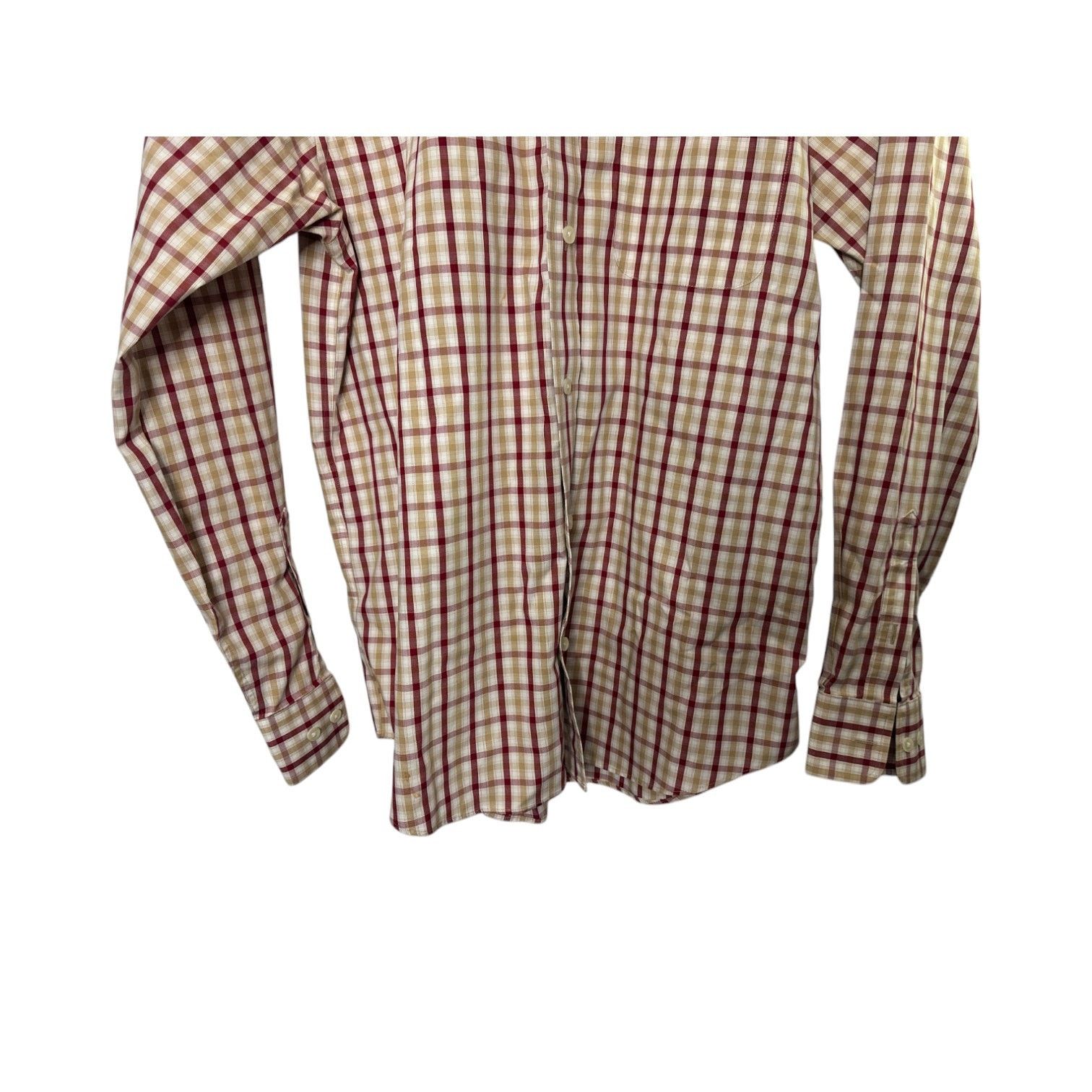 Eddie Bauer Eddie Bauer Red & Tan Relaxed Fit Button-Up Shirt Medium Size US M / EU 48-50 / 2 - 3 Thumbnail