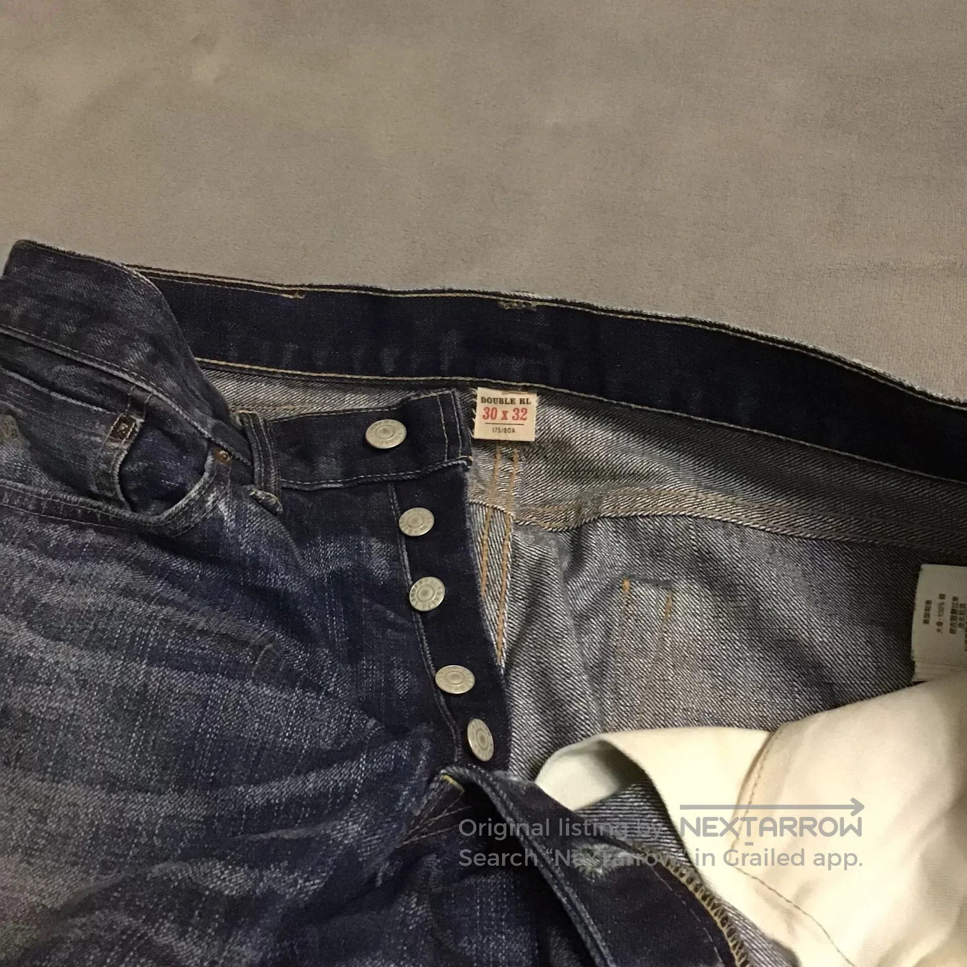 RRL Ralph Lauren RRL Ralph Lauren Low Straight Jeans. Size US 30 / EU 46 - 6 Thumbnail