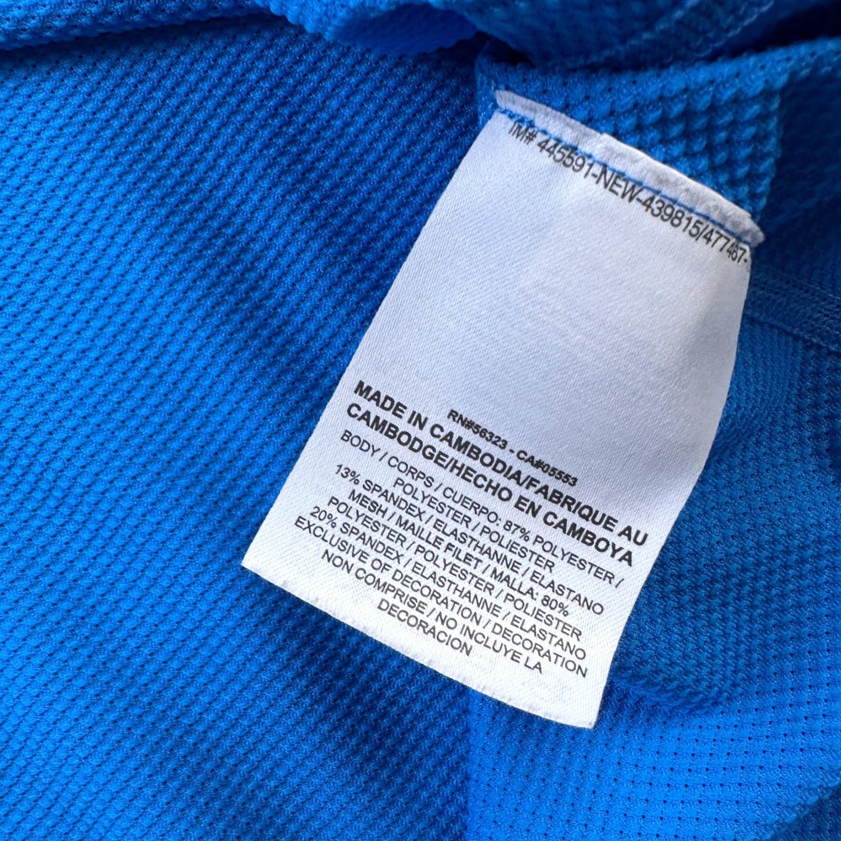 Nike Nike Rafa Shirt Mens M Blue Tank Top 2014 US Open NYC Nike Dri-Fit Size US M / EU 48-50 / 2 - 6 Thumbnail