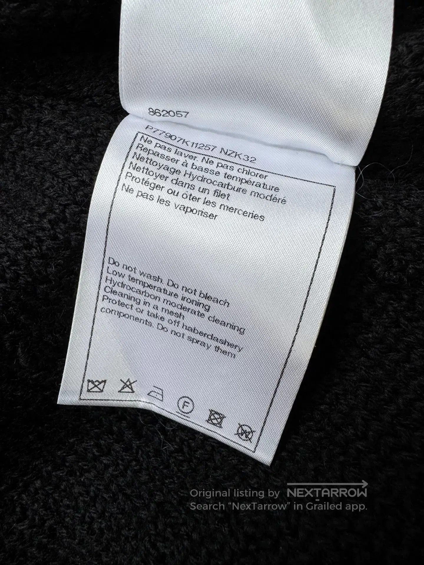 Chanel Chanel Blue Black Wool Mini Skirt. Size US 36 / EU 52 - 6 Thumbnail