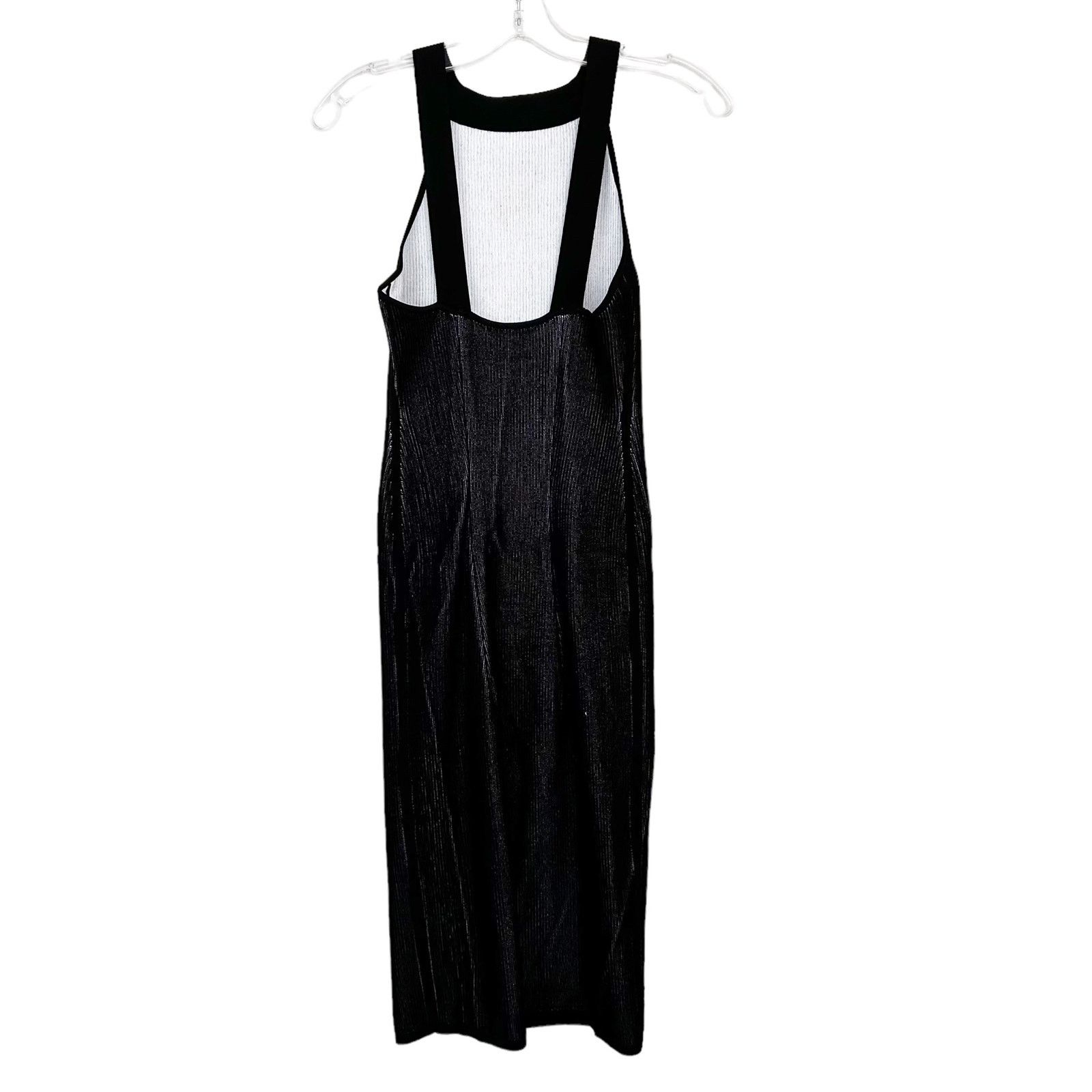 Other Cushnie Et Ochs Gray Black Ribbed Sleeveless Dress Sz L Size L / US 10 / IT 46 - 5 Thumbnail