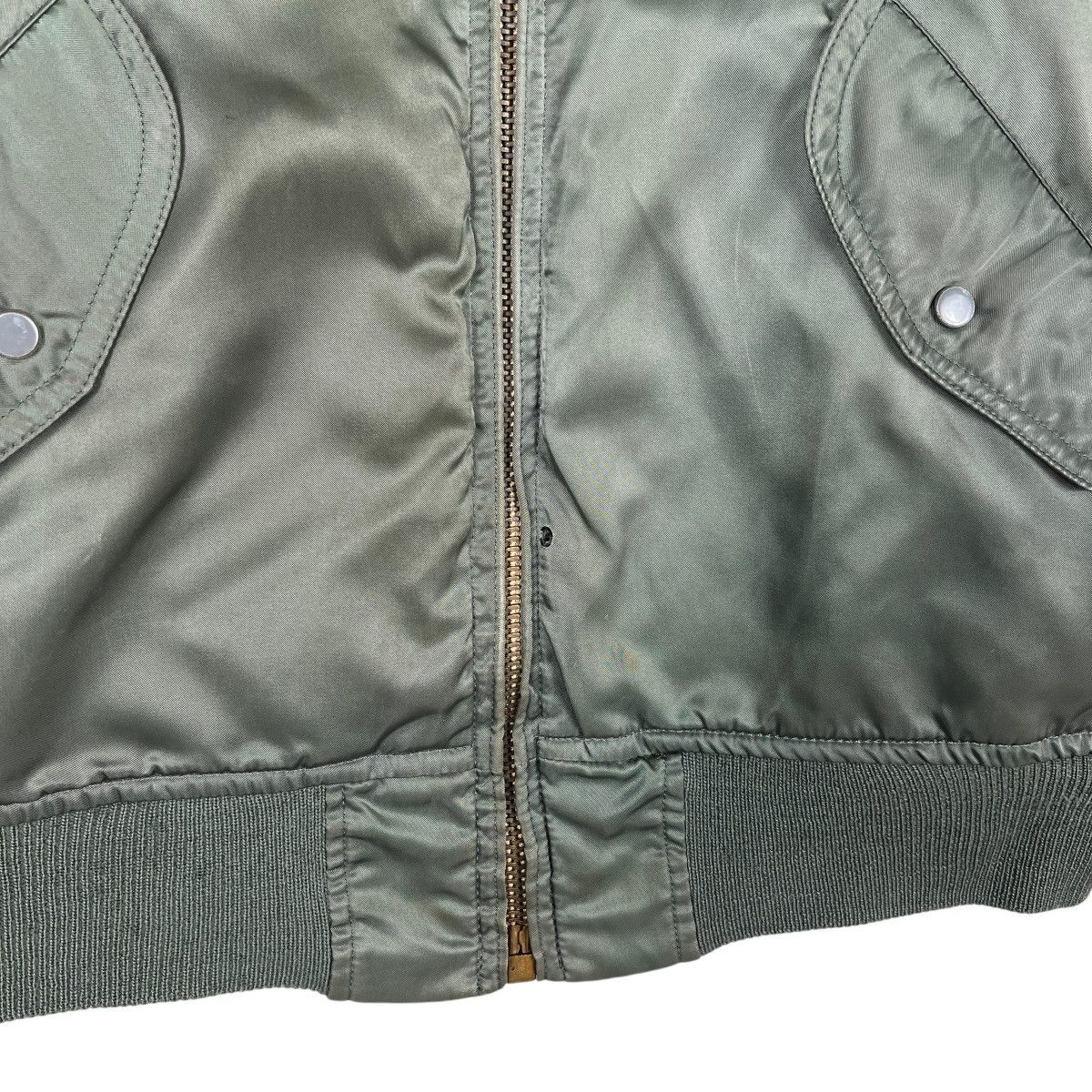 Vintage 🔥 Vintage Houston Military Bomber Jacket Size US M / EU 48-50 / 2 - 6 Thumbnail