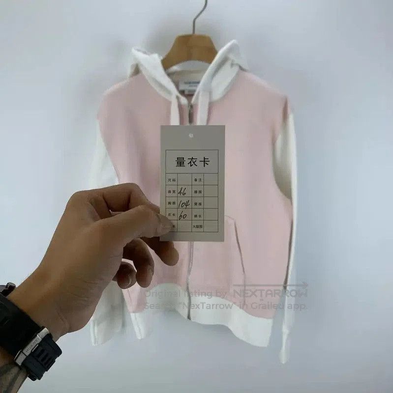 Thom Browne Thom Browne Women's Pink Cotton Jacket . Size XXS / US 00 / IT 34 - 7 Thumbnail