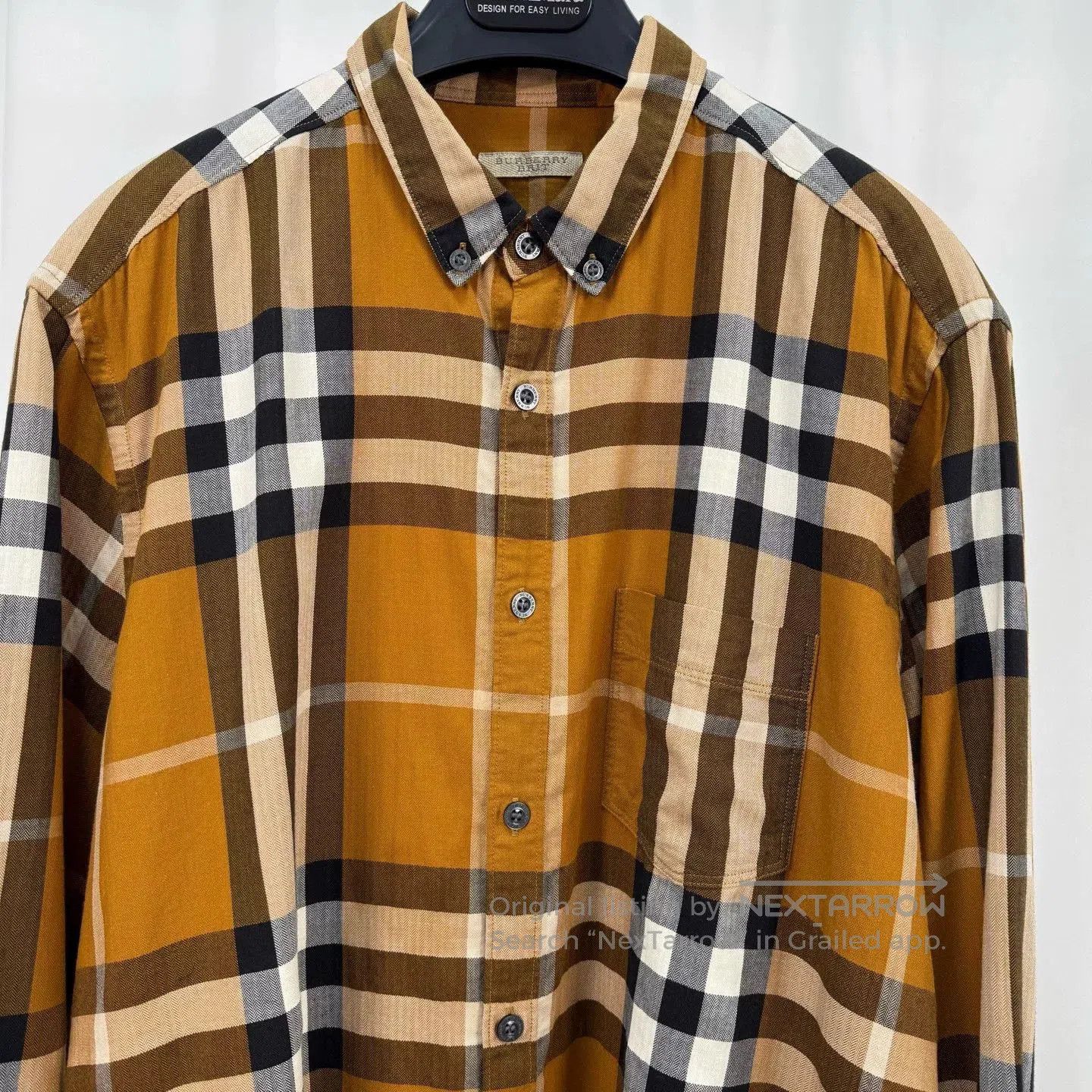 Burberry burberry classic check shirt in brown. Size US XL / EU 56 / 4 - 3 Thumbnail