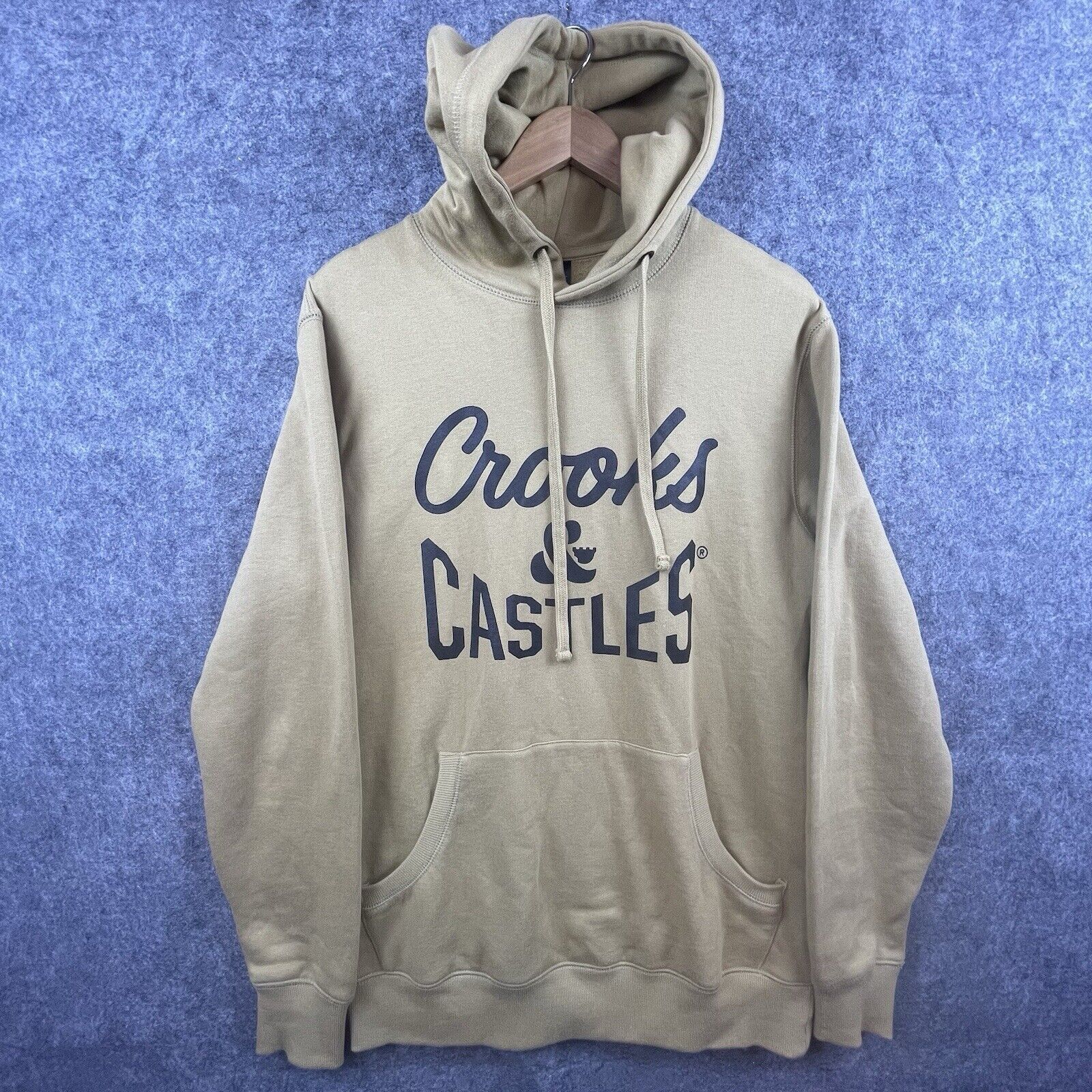 Crooks & Castles Crooks & Castles Hoodie Mens Medium Spellout Logo Streetwear Size US M / EU 48-50 / 2 - 1 Thumbnail
