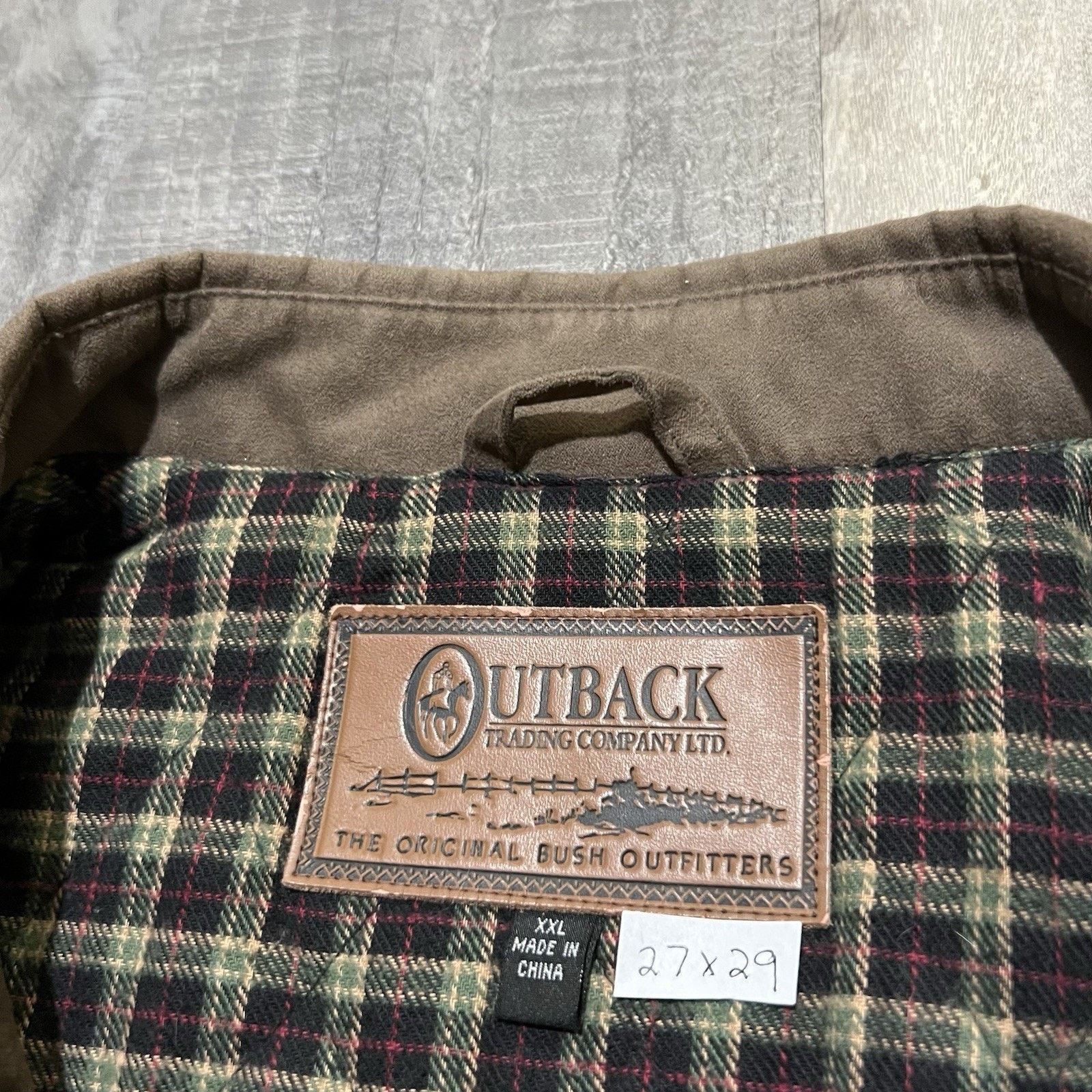 Vintage Outback Trading Company Jacket Essex Ranch Western Rodeo Size US XXL / EU 58 / 5 - 6 Thumbnail