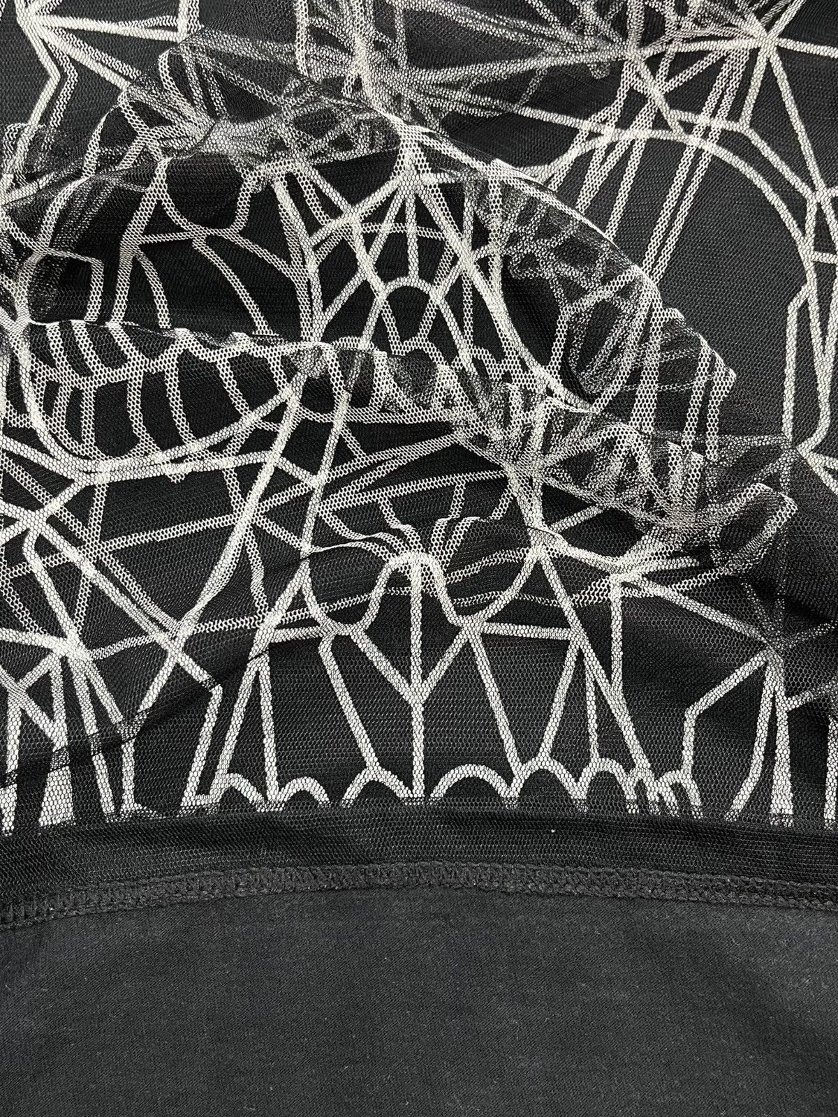If Six Was Nine 2000s Spyware - Skullhead Layered Mesh Longsleeve Size US M / EU 48-50 / 2 - 9 Thumbnail