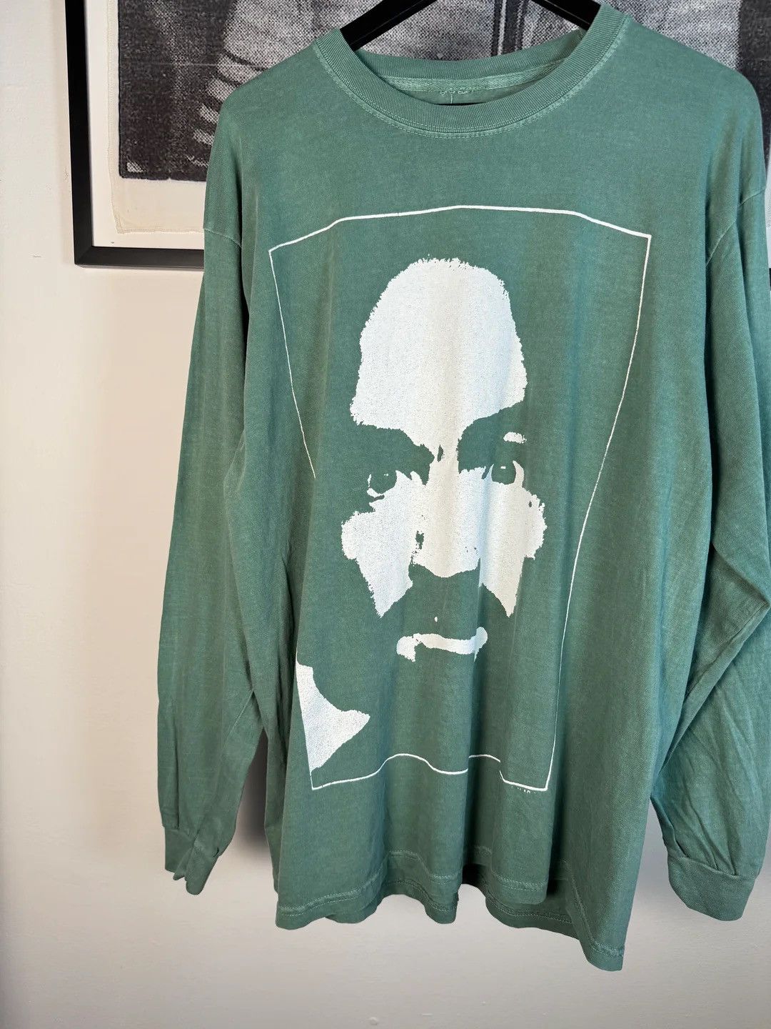 Vintage 🚭 INSANE 🚭 90's JAPANESE PRINT CHARLES MANSON LONG SLEEVE Size US L / EU 52-54 / 3 - 5 Thumbnail