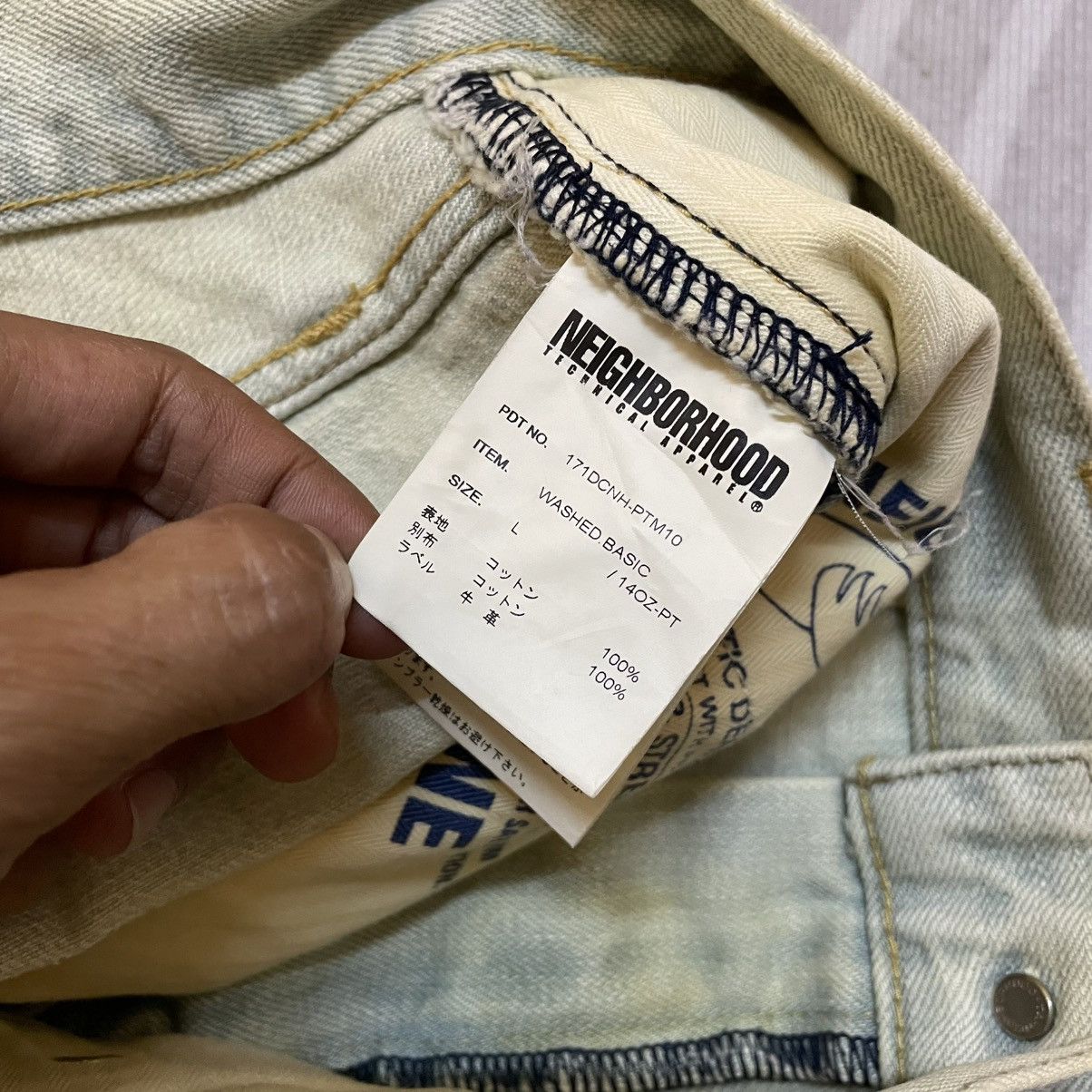 Neighborhood Neighborhood Japan Selvedge Washed Denim Pants Size US 34 / EU 50 - 9 Thumbnail