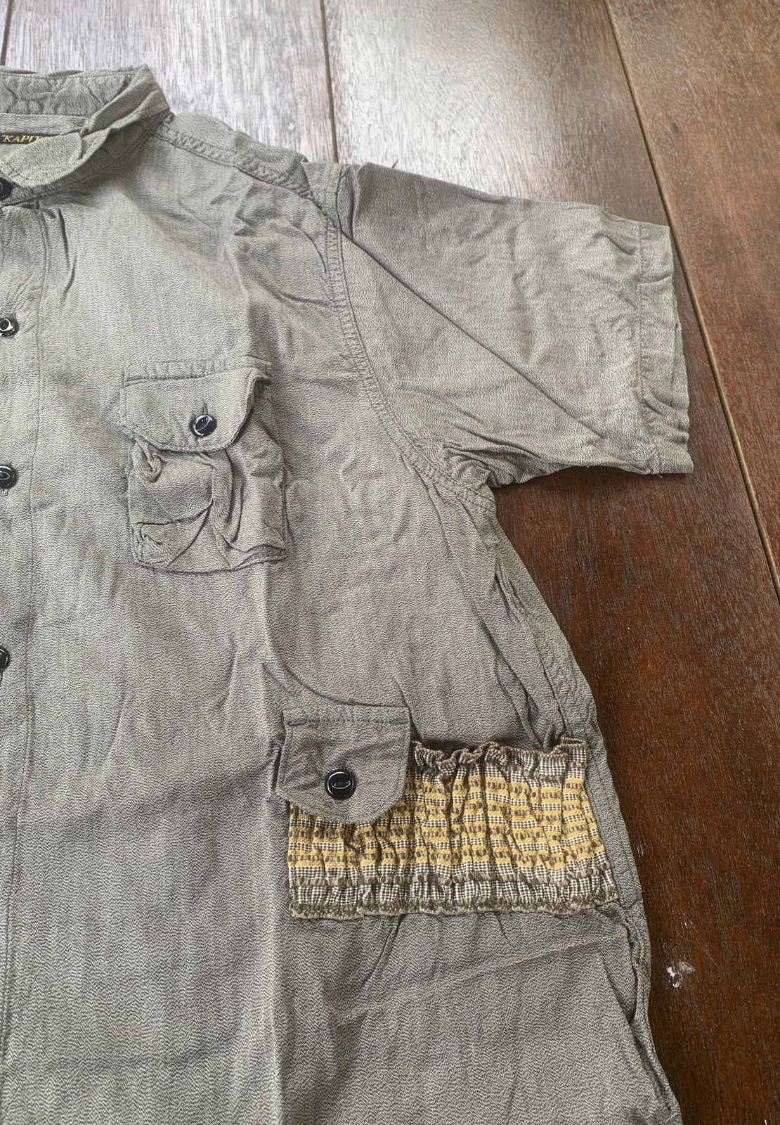 Kapital × Kapital Kountry Kapital Japan katmandu multi pocketgreg rayon button ups Size US L / EU 52-54 / 3 - 4 Thumbnail