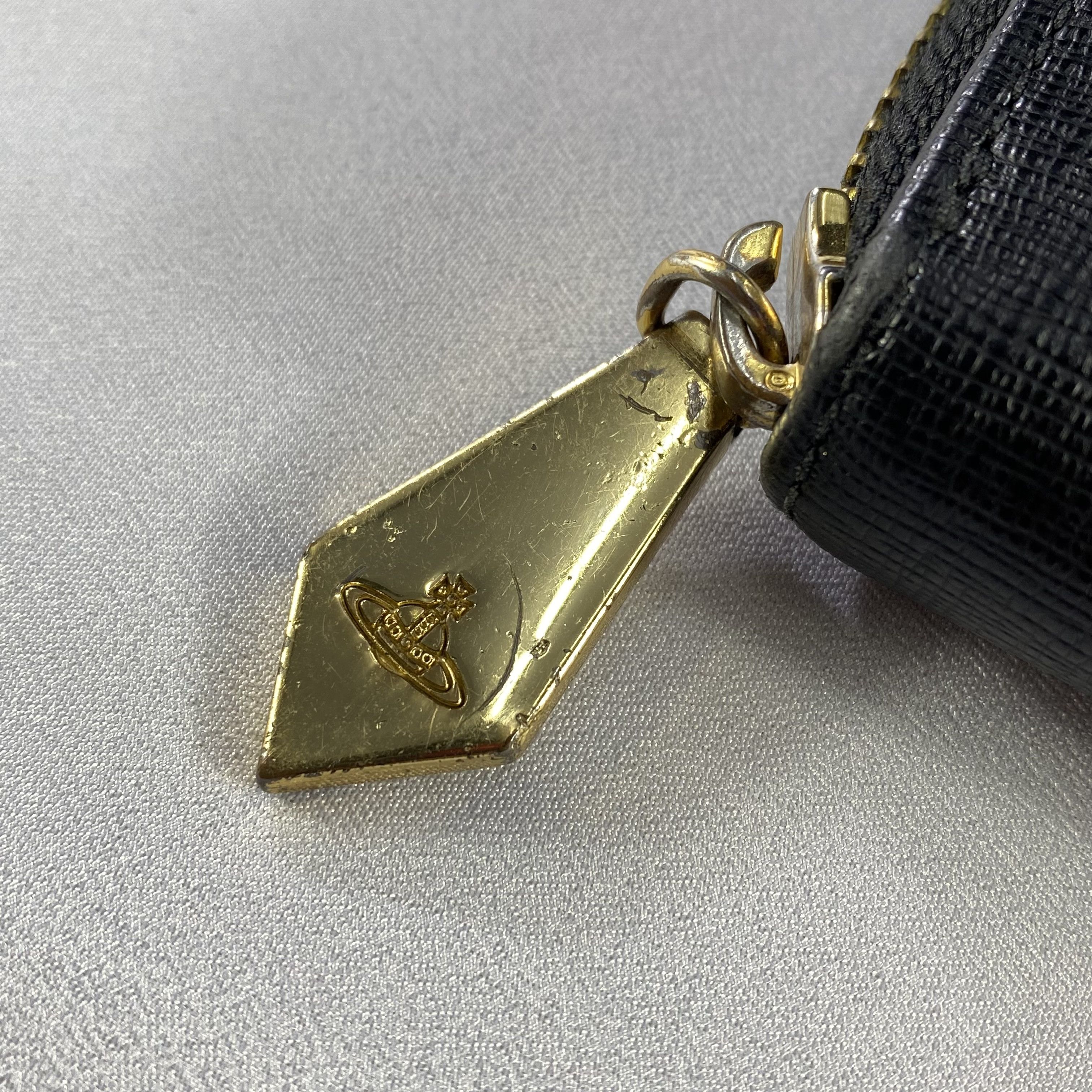 Vivienne Westwood Vivienne Westwood Wallet Orb Bifold Long Wallet Leather Size ONE SIZE - 8 Thumbnail