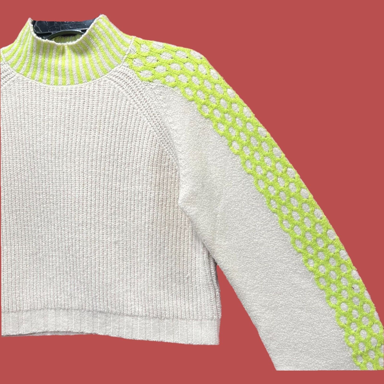 Other Wild Fable - Women's Mock Turtleneck Boxy Pullover Sweater - Size XS / US 0-2 / IT 36-38 - 14 Thumbnail