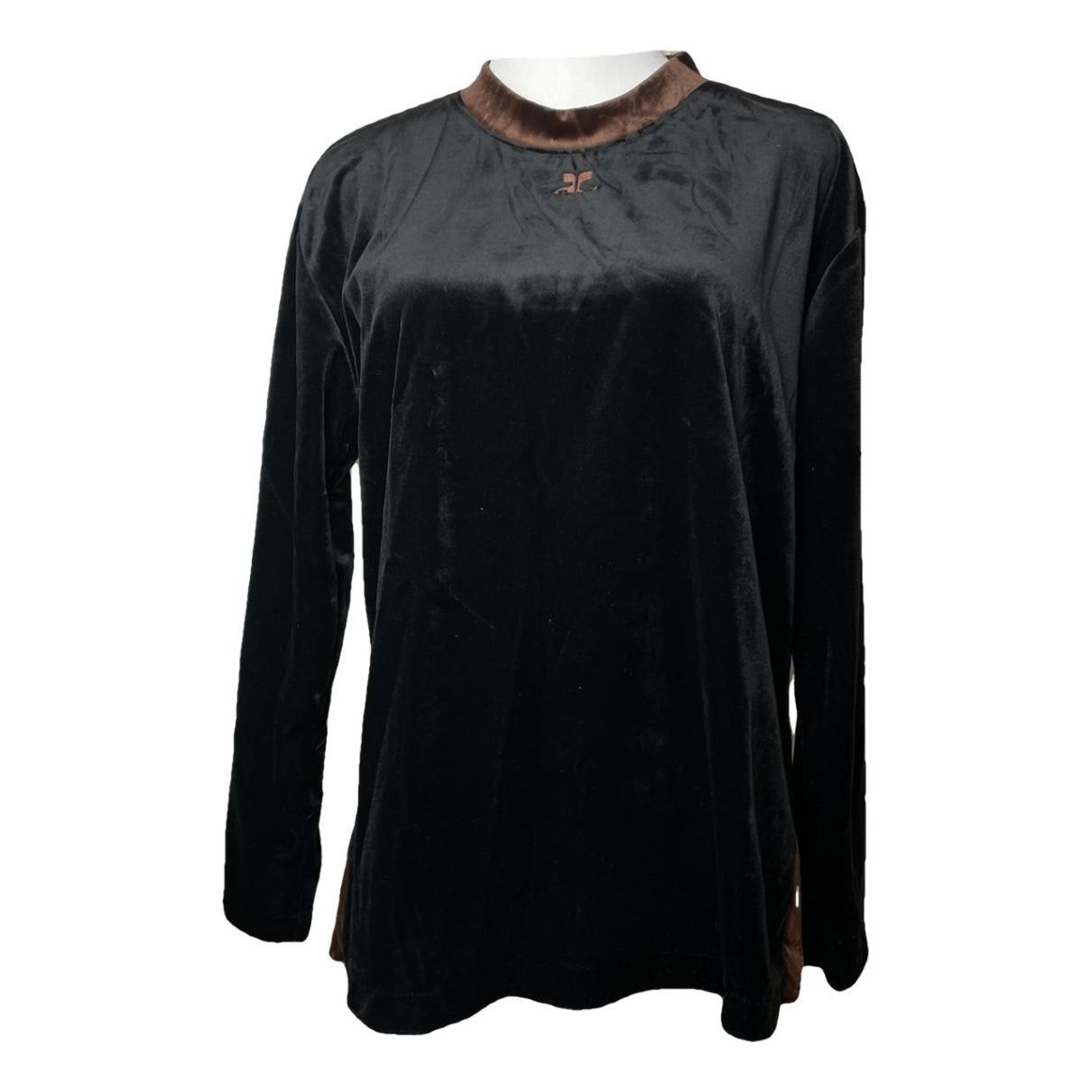 Courreges Courrèges Black Polyester Knitwear & Sweatshirt Size M / US 6-8 / IT 42-44 - 1 Thumbnail