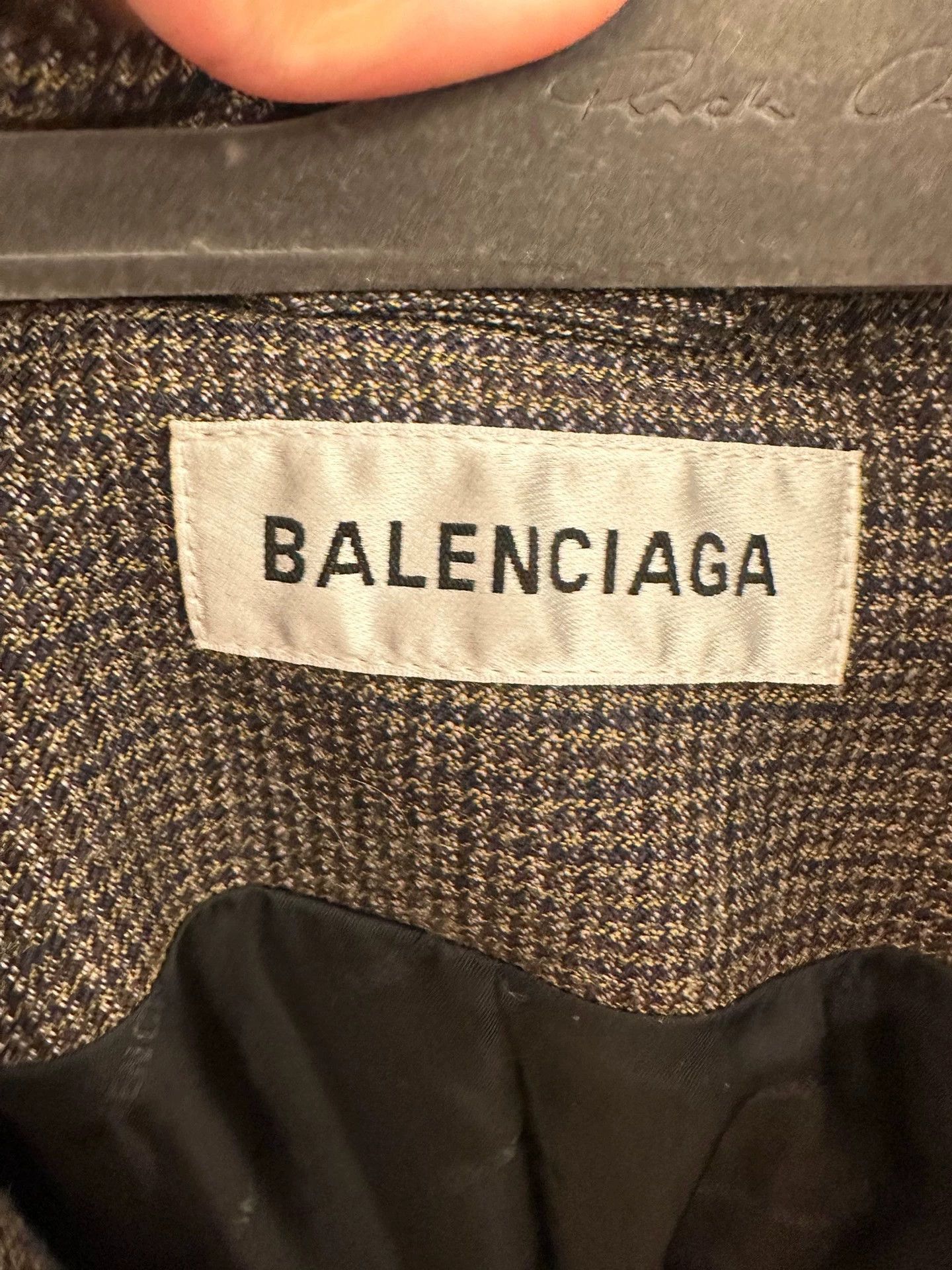 Balenciaga Balenciaga Peak Lapel Fine Check Suit 34 Size XS / US 0-2 / IT 36-38 - 4 Thumbnail