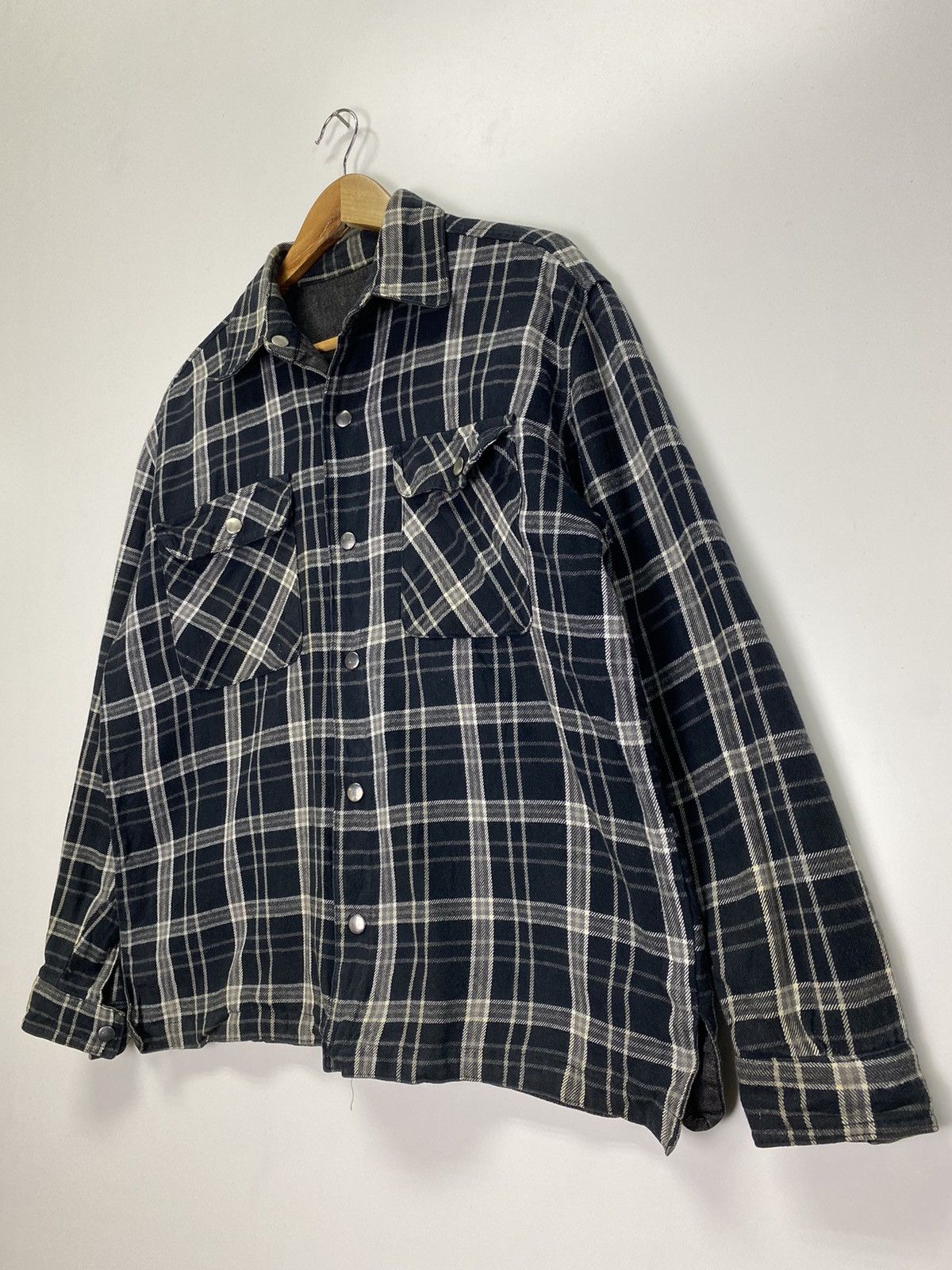 Flannel × Japanese Brand Vintage Reversible Flannel Jacket Size US L / EU 52-54 / 3 - 4 Thumbnail