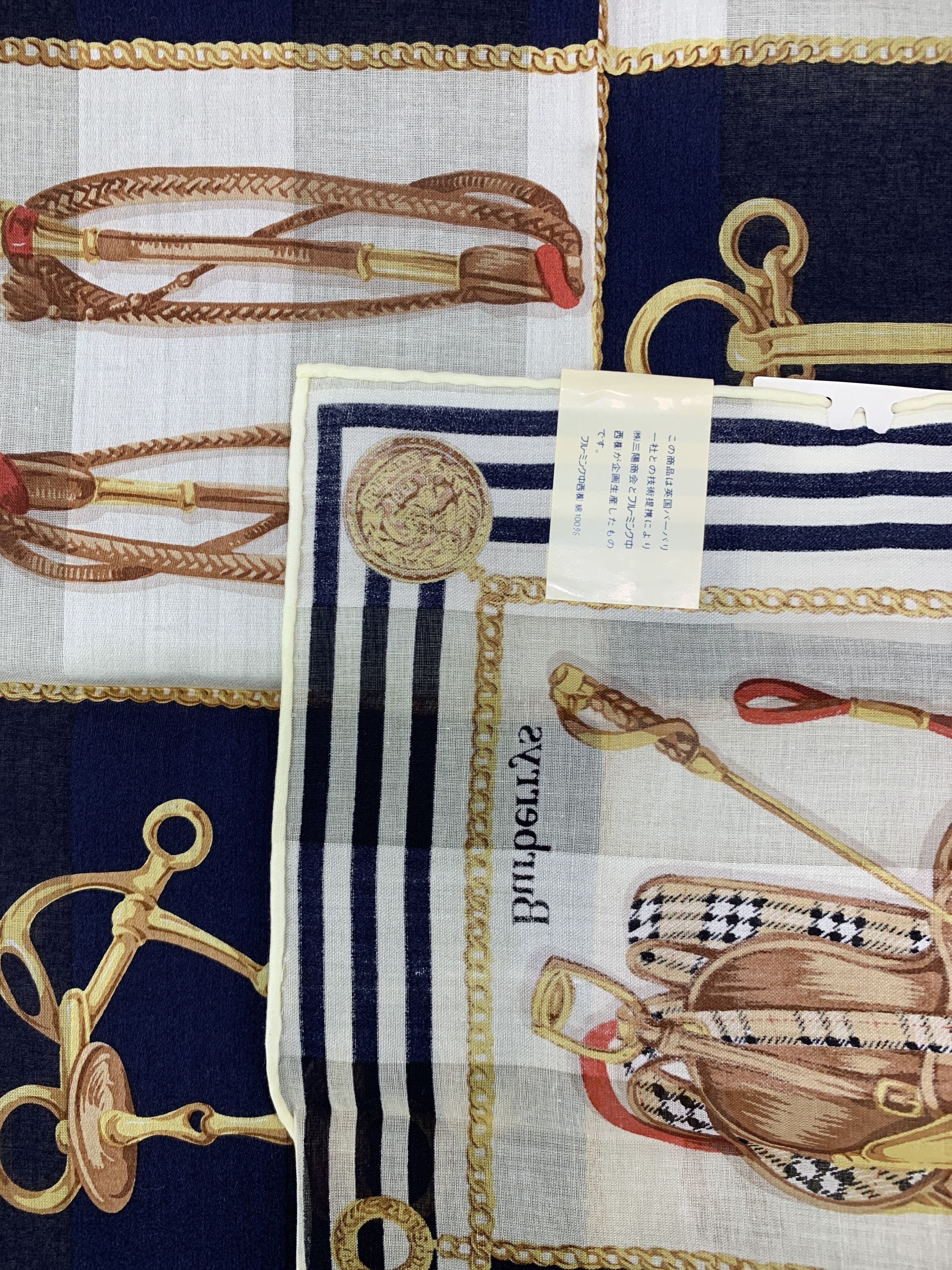 Burberry Burberrys Handkerchief / Neckerchief HKA1023 Size ONE SIZE - 7 Thumbnail