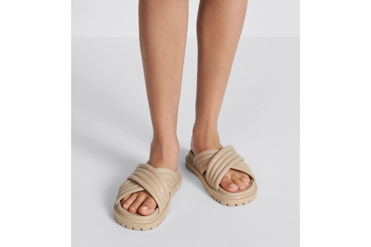 Dior o1bcso1str0225 D-Cross Slide in Powder Beige Size US 9 / IT 39 - 6 Thumbnail