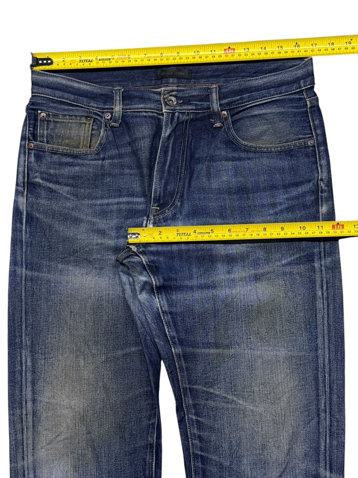 Uniqlo Vintage UNIQLO Kaihara Denim Japan | Regular Straight | W33 Size US 33 - 15 Thumbnail