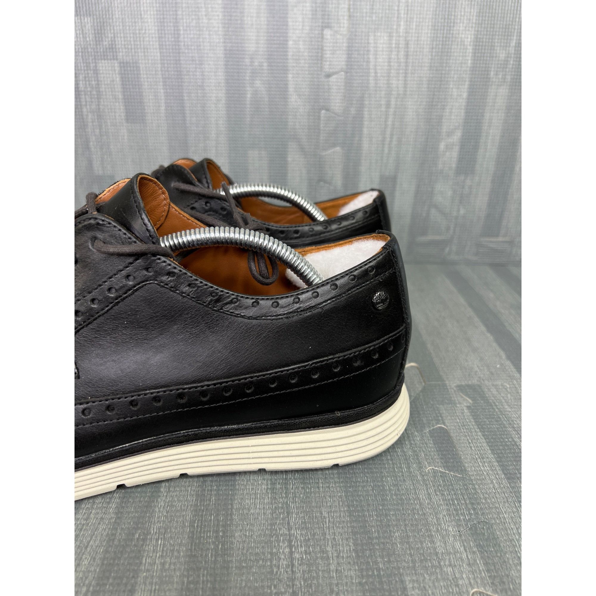 Timberland Timberland Wingtip Oxford Sensorflex Comfort Mens 11.5 Black Size US 11.5 / EU 44-45 - 3 Thumbnail